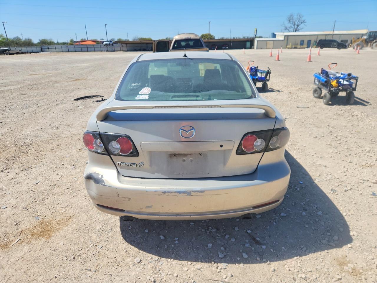2007 Mazda 6 I Beige vin: 1YVHP80C975M25246