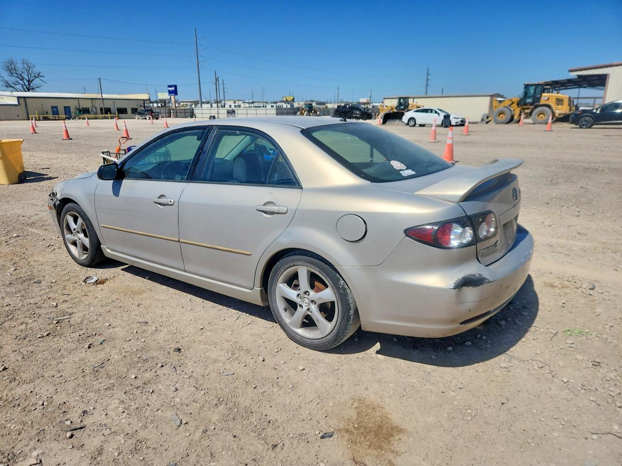 2007 Mazda 6 I Beige vin: 1YVHP80C975M25246