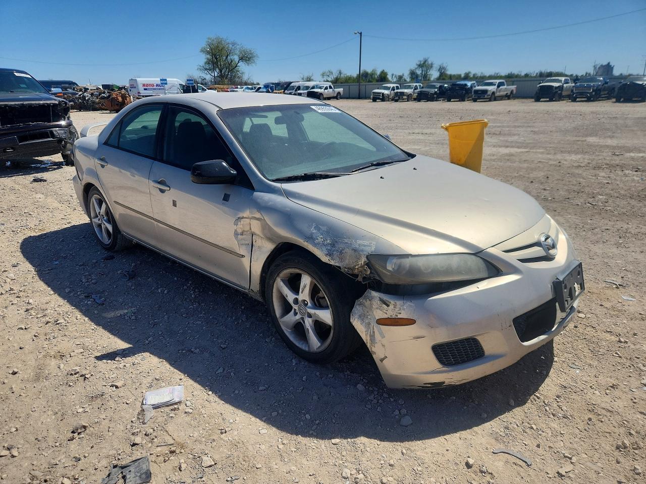 2007 Mazda 6 I Beige vin: 1YVHP80C975M25246