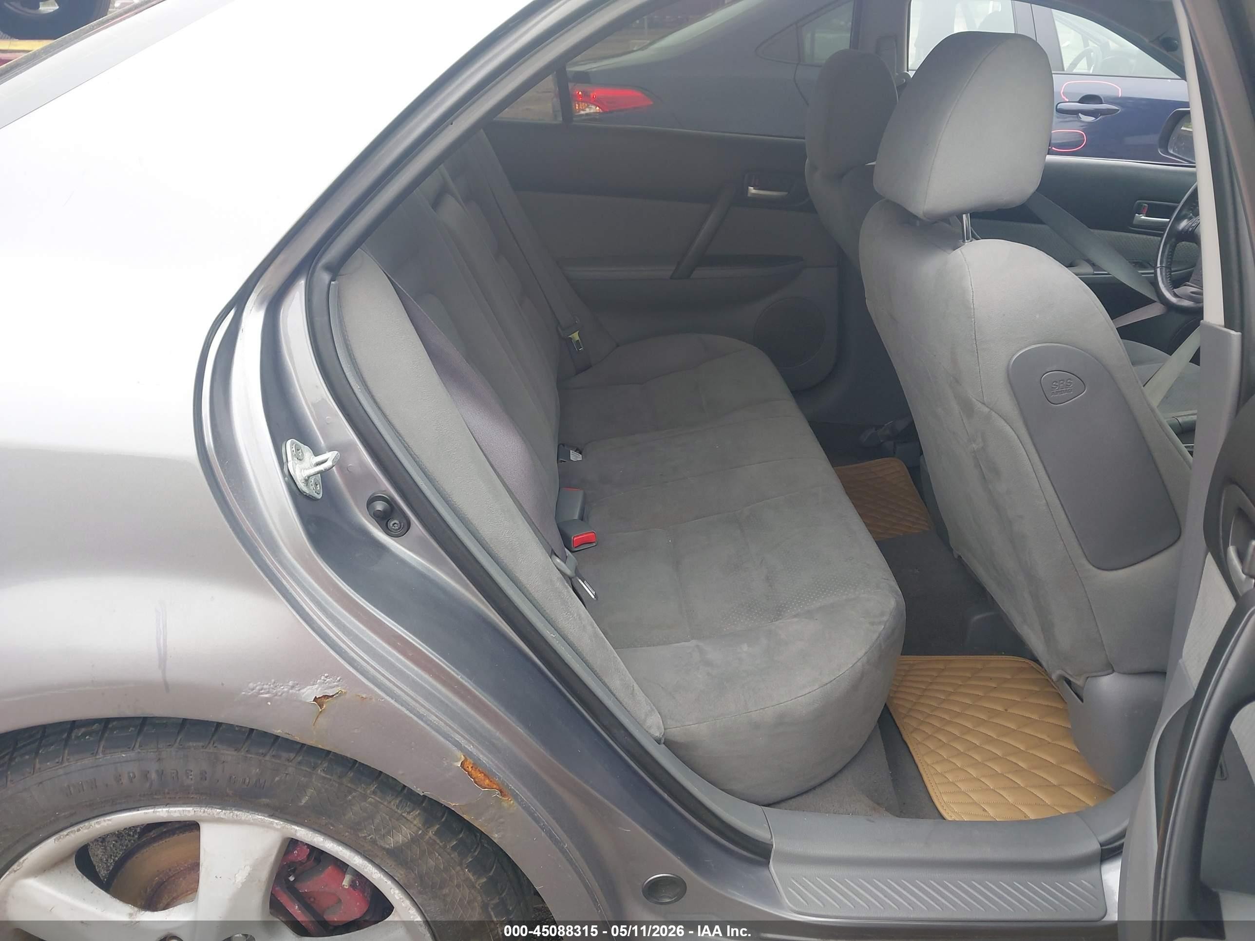 2007 Mazda Mazda6 I Sport Ve Gray vin: 1YVHP80C975M61535