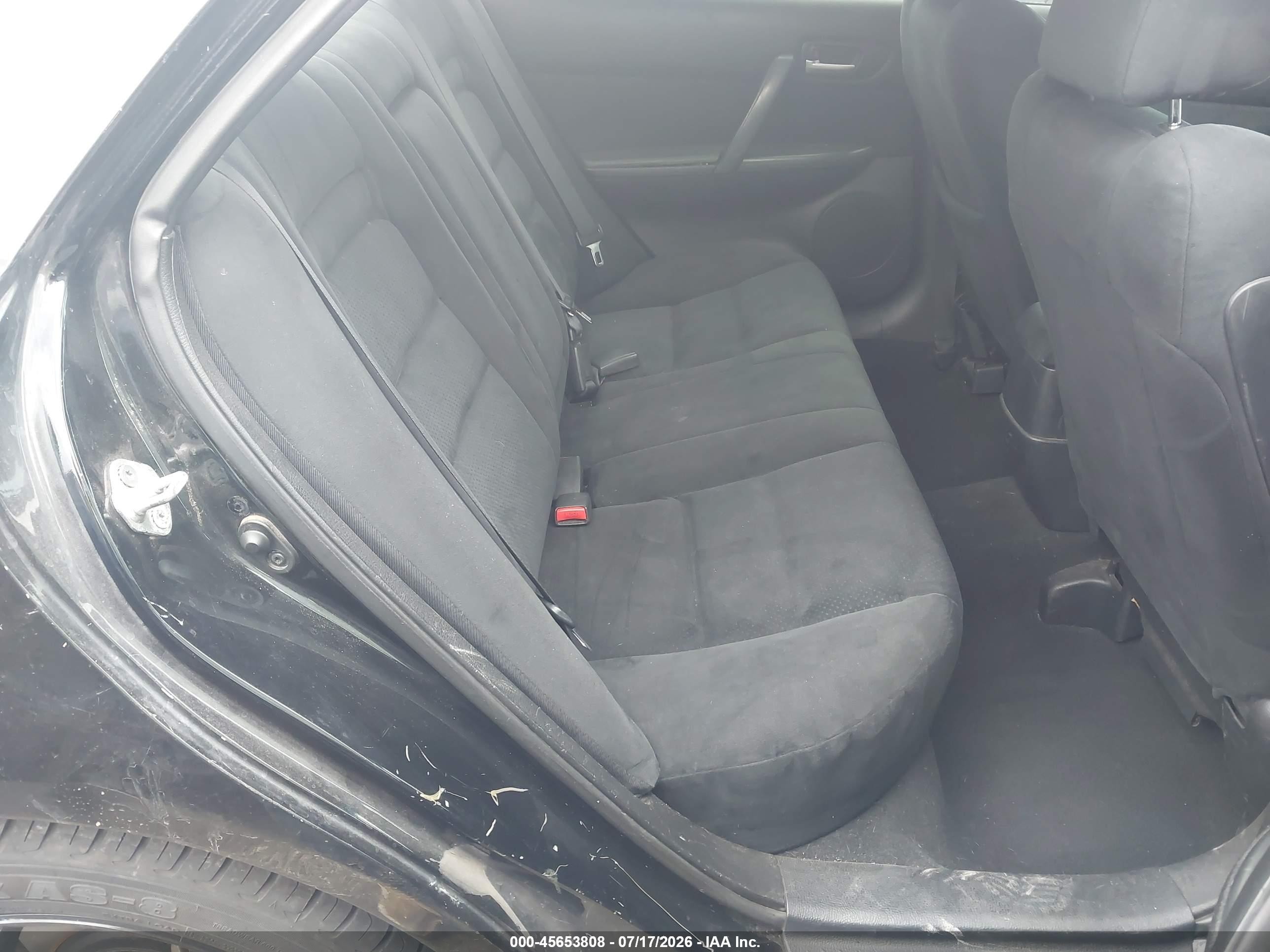 2008 Mazda Mazda6 I Sport Ve Black vin: 1YVHP80C985M38533
