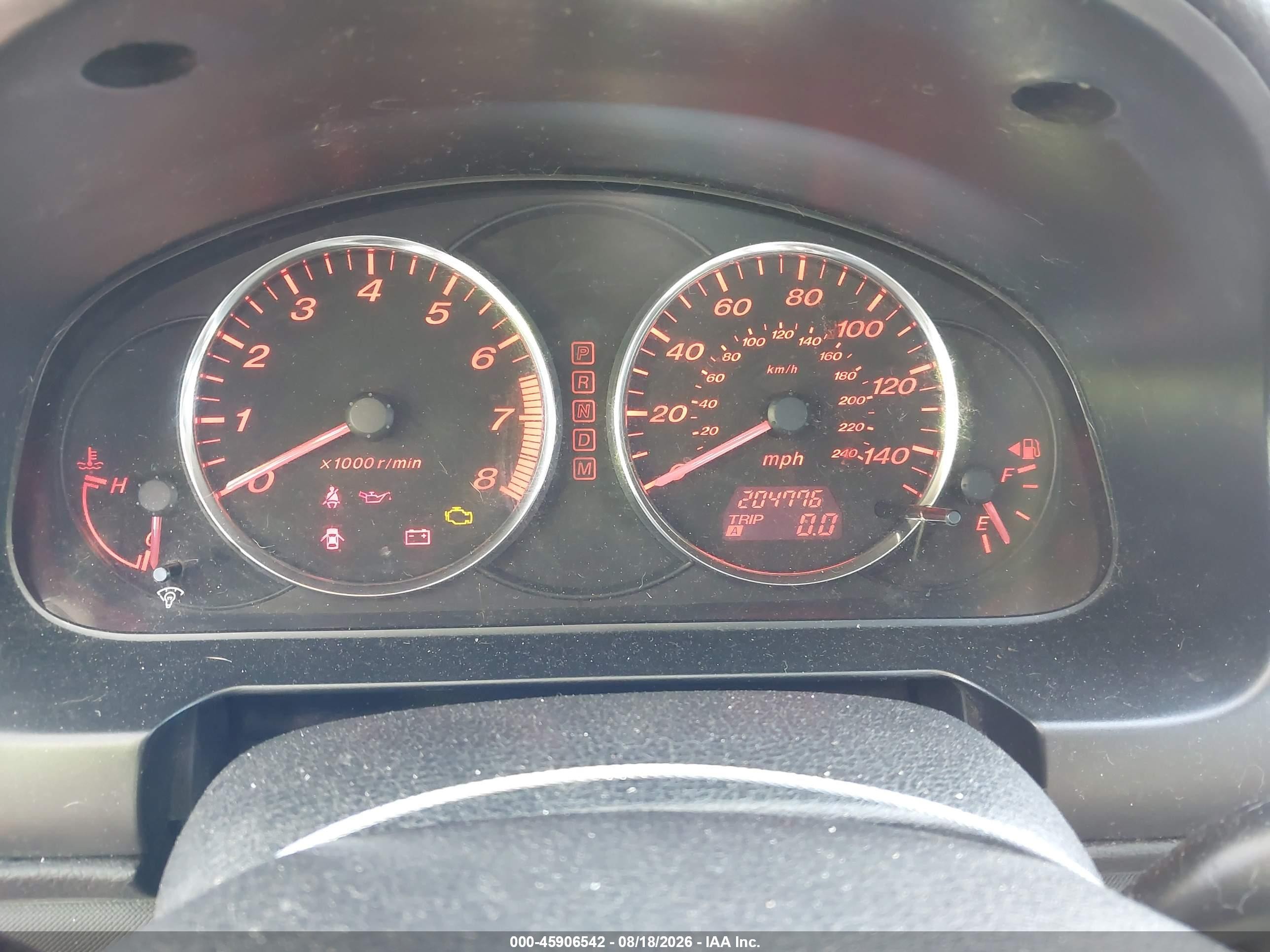 2003 Mazda Mazda6 I Gray vin: 1YVHP80CX35M19157