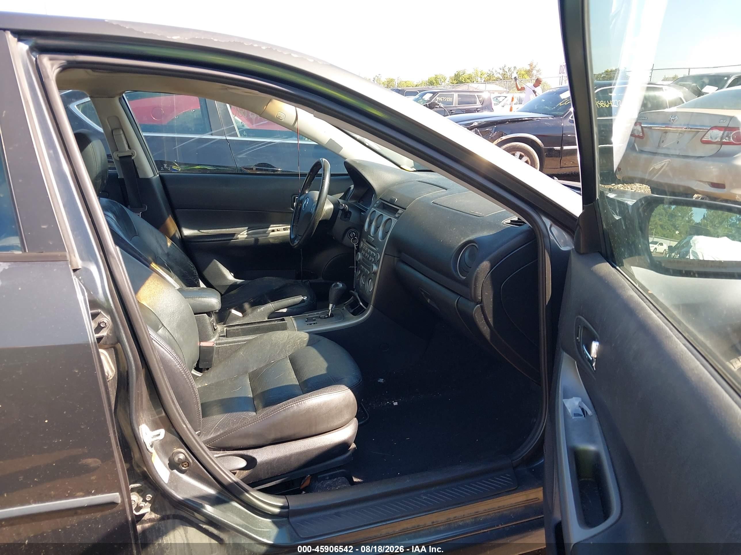 2003 Mazda Mazda6 I Gray vin: 1YVHP80CX35M19157