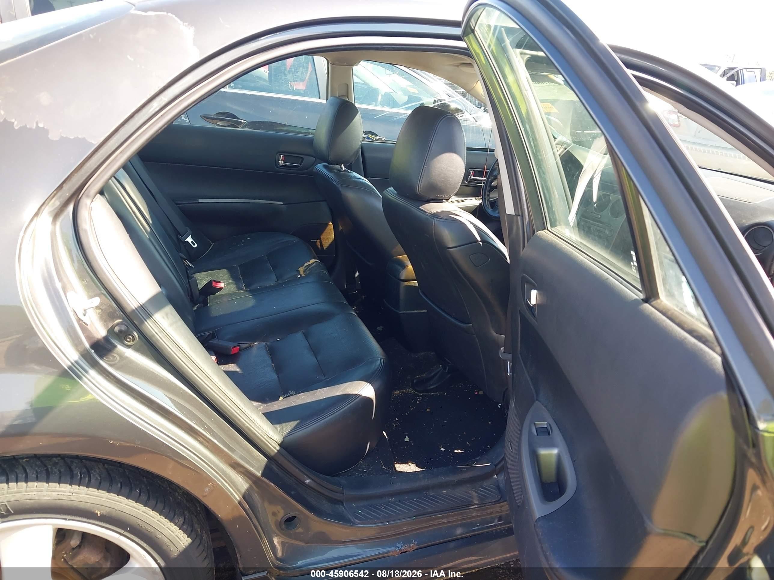 2003 Mazda Mazda6 I Gray vin: 1YVHP80CX35M19157