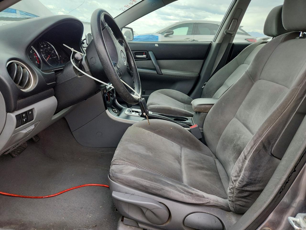 2007 Mazda 6 I Gray vin: 1YVHP80CX75M24378