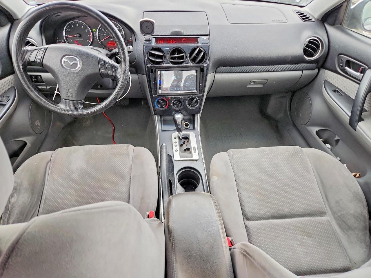2007 Mazda 6 I Gray vin: 1YVHP80CX75M24378