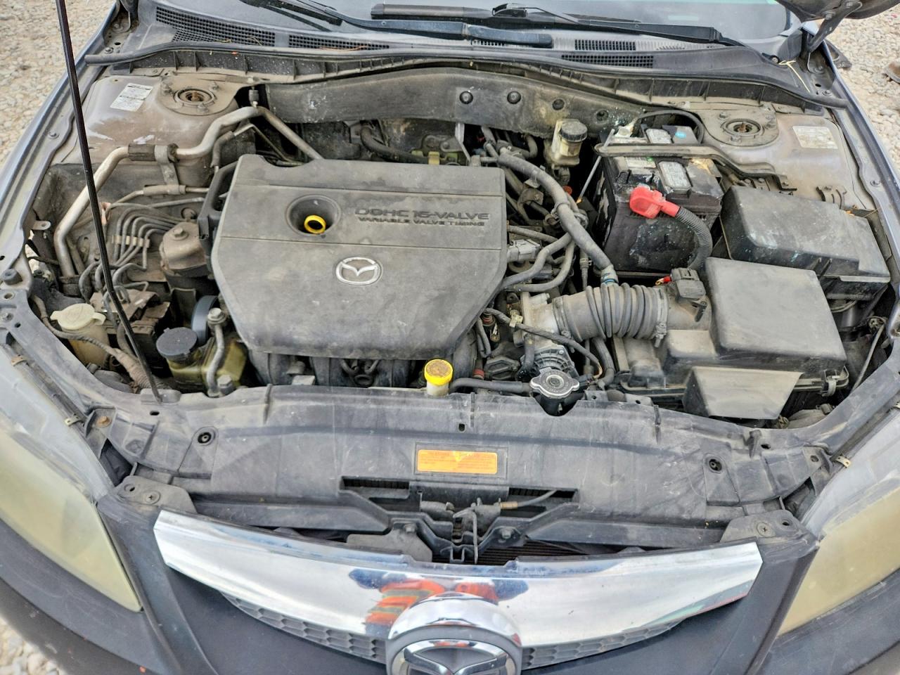 2007 Mazda 6 I Gray vin: 1YVHP80CX75M24378