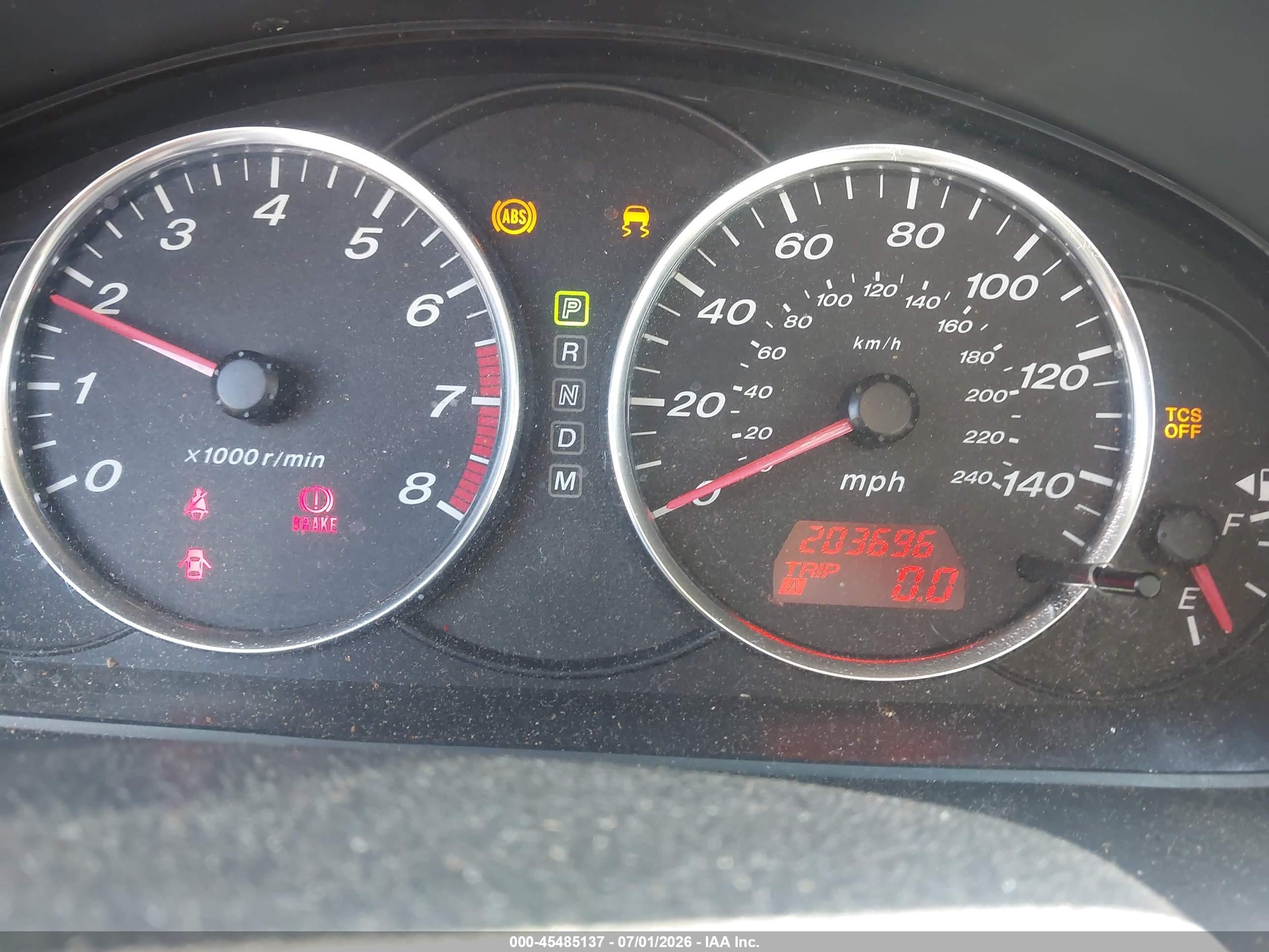2008 Mazda Mazda6 I Sport Ve Бордовый vin: 1YVHP80CX85M24978