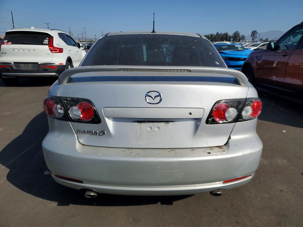2008 Mazda 6 I Серебряный vin: 1YVHP80CX85M39450
