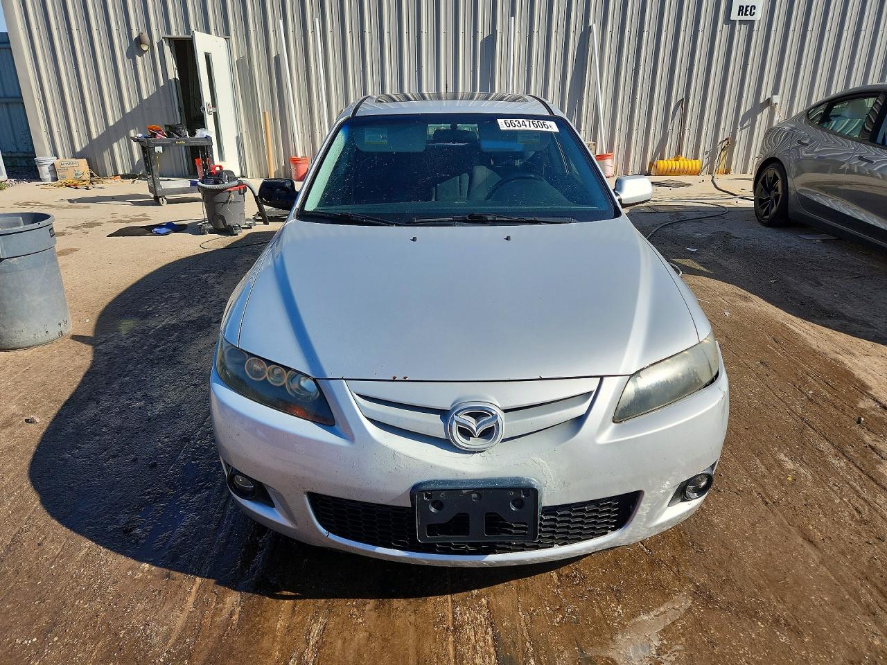 2006 Mazda 6 S Silver vin: 1YVHP80D065M05619