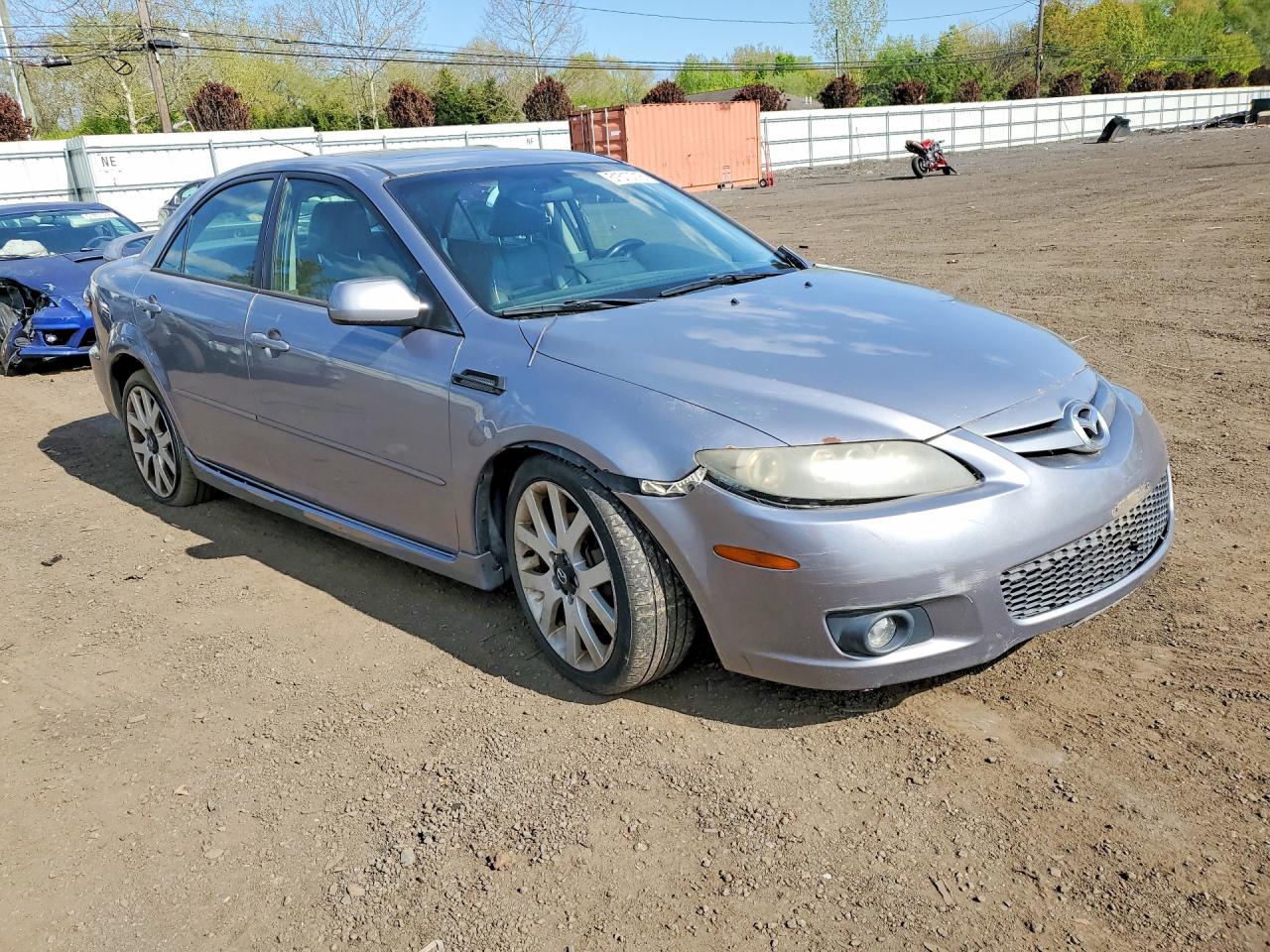 2006 Mazda 6 S Silver vin: 1YVHP80D065M46798