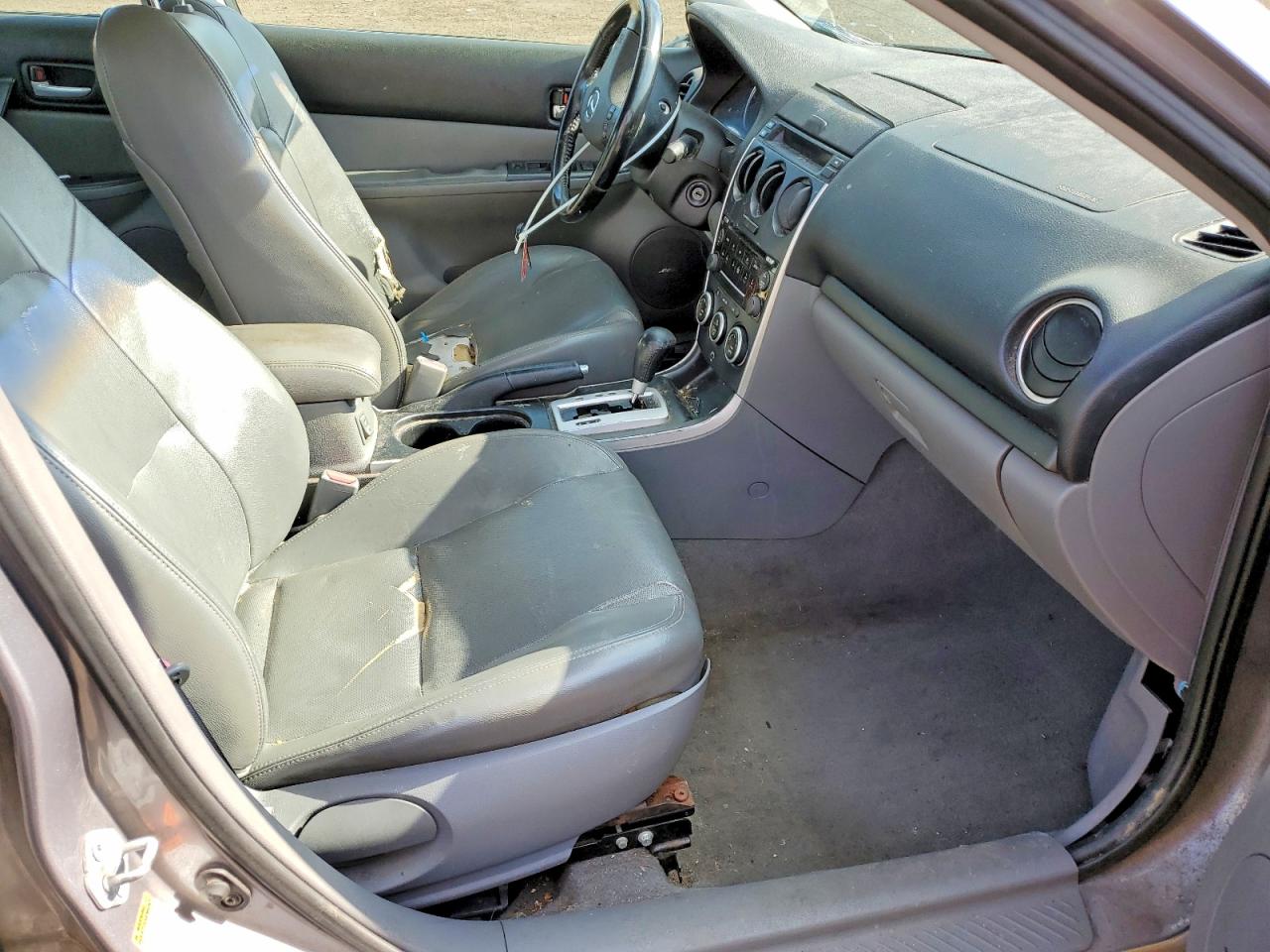 2006 Mazda 6 S Silver vin: 1YVHP80D065M46798