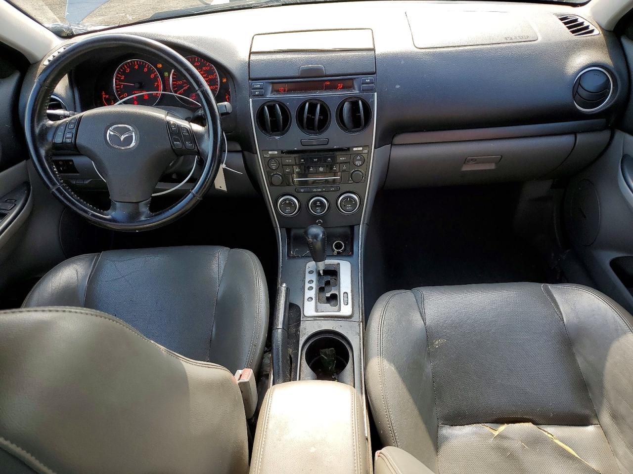 2006 Mazda 6 S Silver vin: 1YVHP80D065M46798
