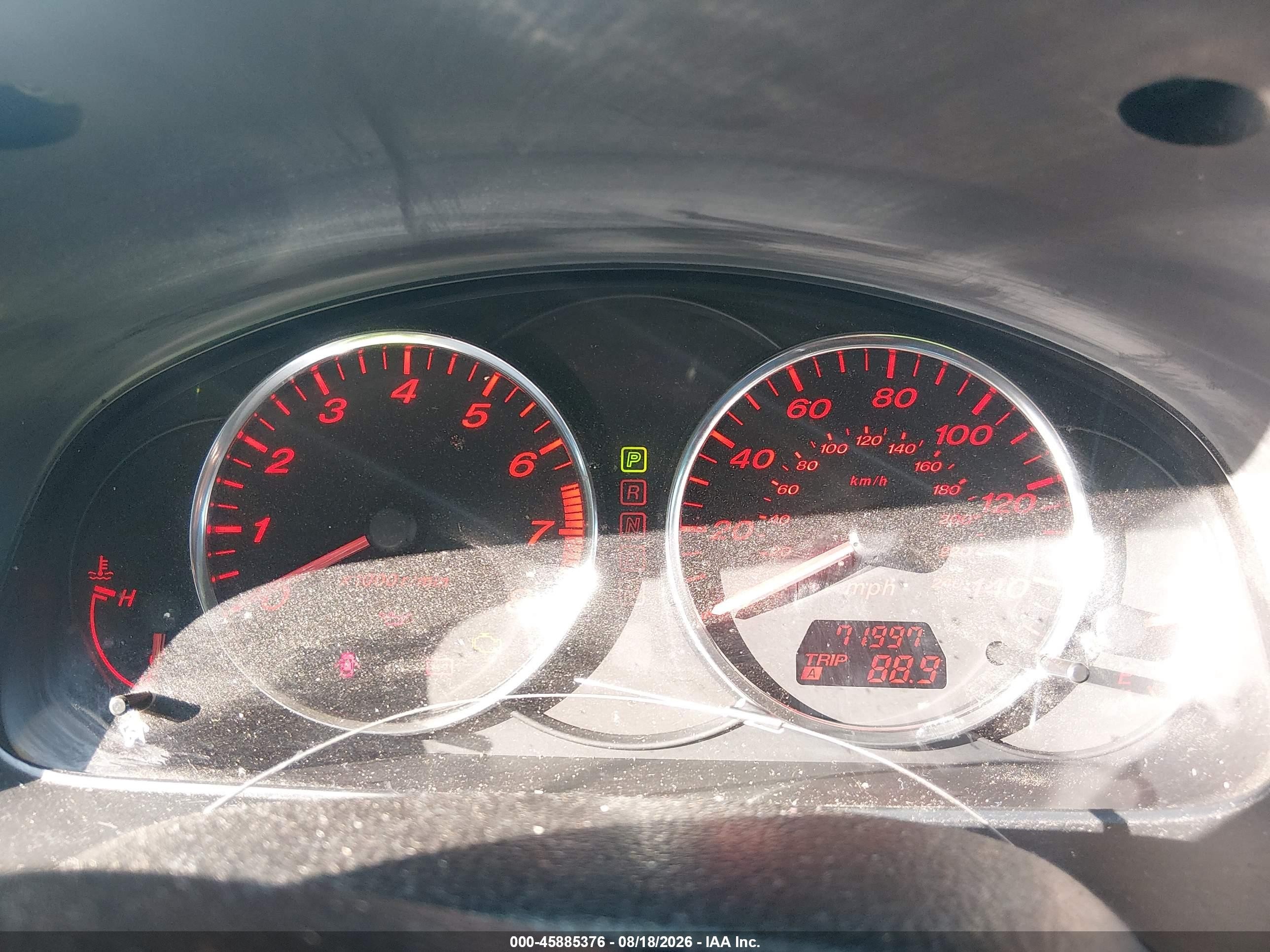 2003 Mazda Mazda6 S Серебряный vin: 1YVHP80D135M38575