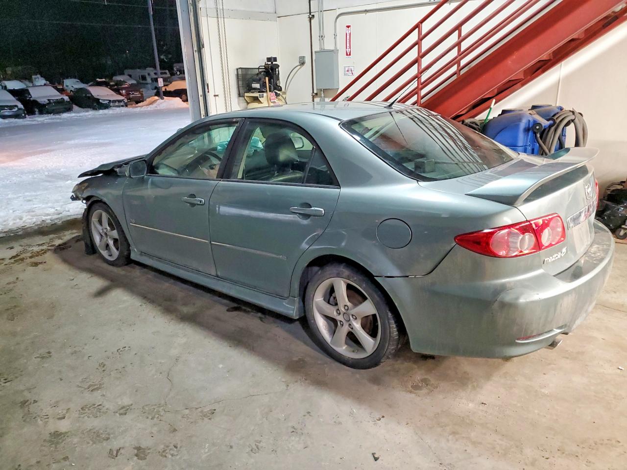 2004 Mazda 6 S Blue vin: 1YVHP80D145N64081