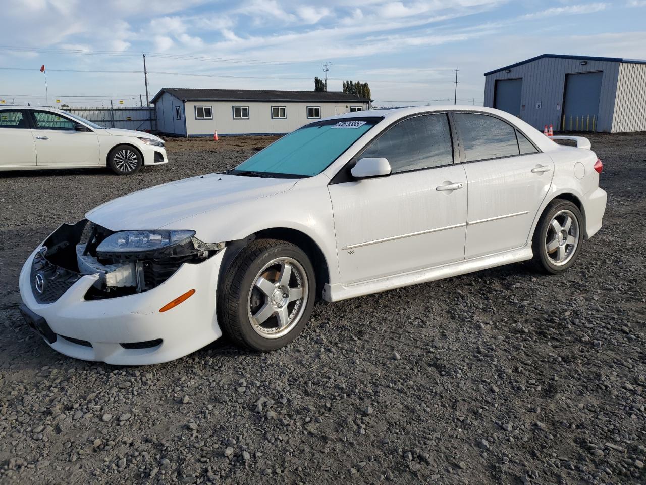 2003 Mazda 6 S Белый vin: 1YVHP80D335M47732