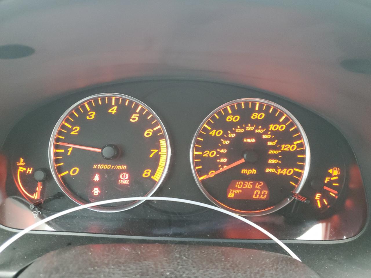 2003 Mazda 6 S Белый vin: 1YVHP80D335M47732