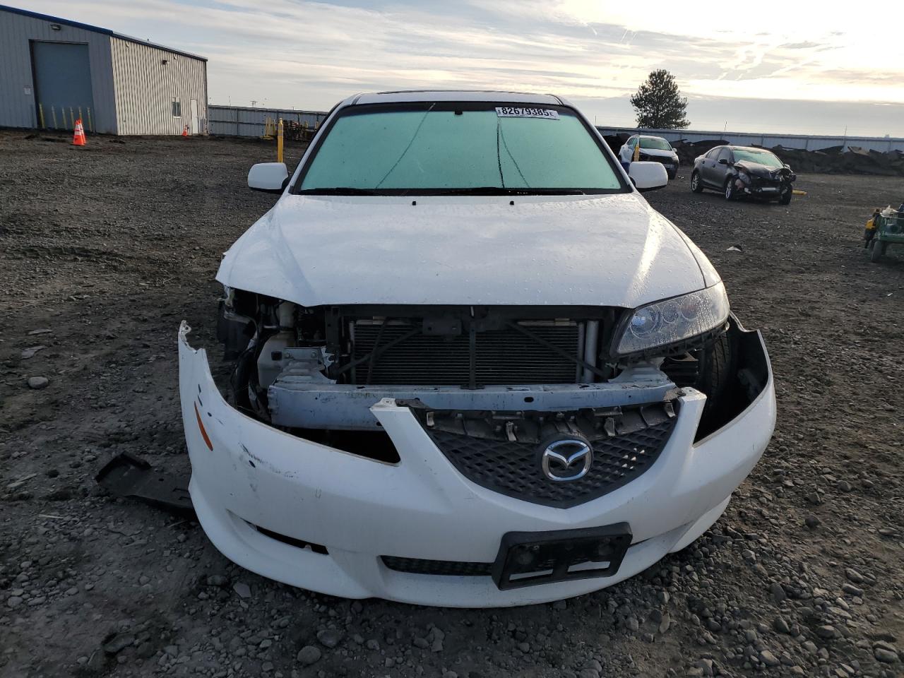 2003 Mazda 6 S Белый vin: 1YVHP80D335M47732
