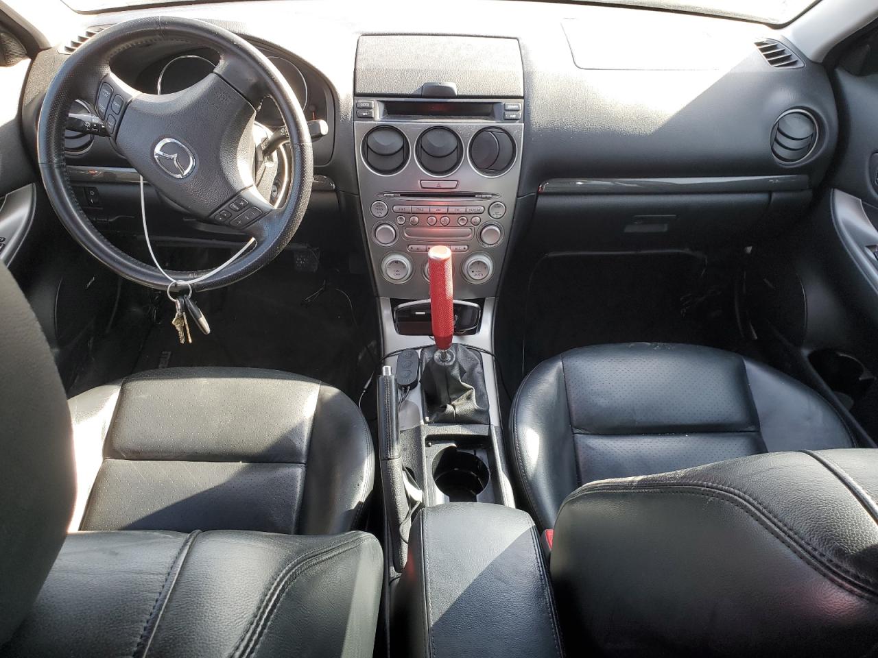 2003 Mazda 6 S Белый vin: 1YVHP80D335M47732