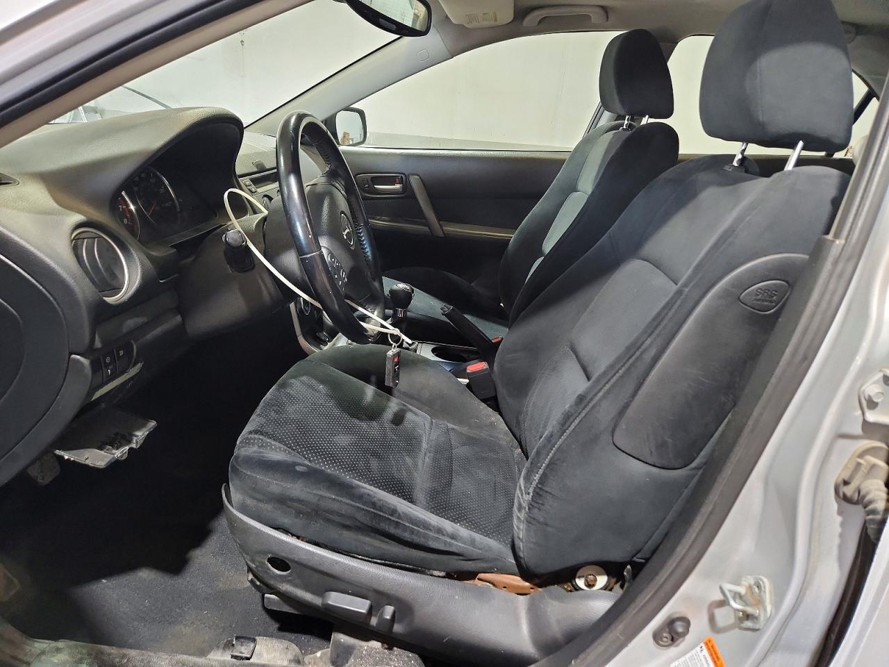 2006 Mazda 6 S Silver vin: 1YVHP80D365M38484