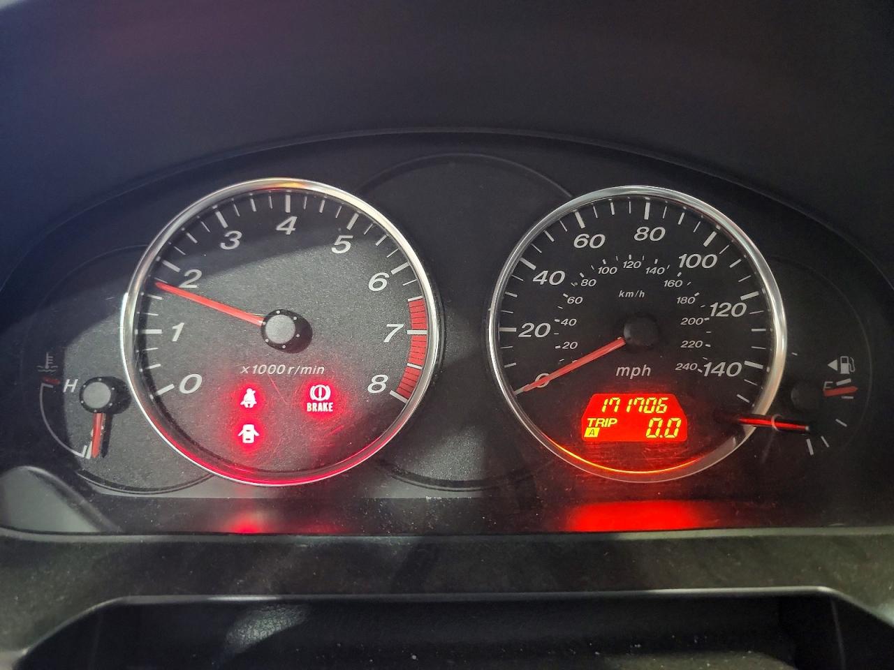 2006 Mazda 6 S Silver vin: 1YVHP80D365M38484