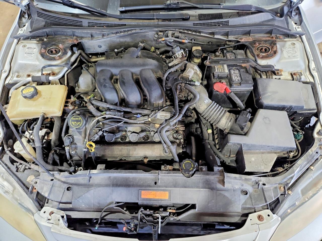 2006 Mazda 6 S Silver vin: 1YVHP80D365M38484
