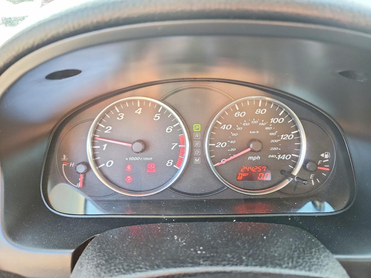 2006 Mazda 6 S Red vin: 1YVHP80D465M28093