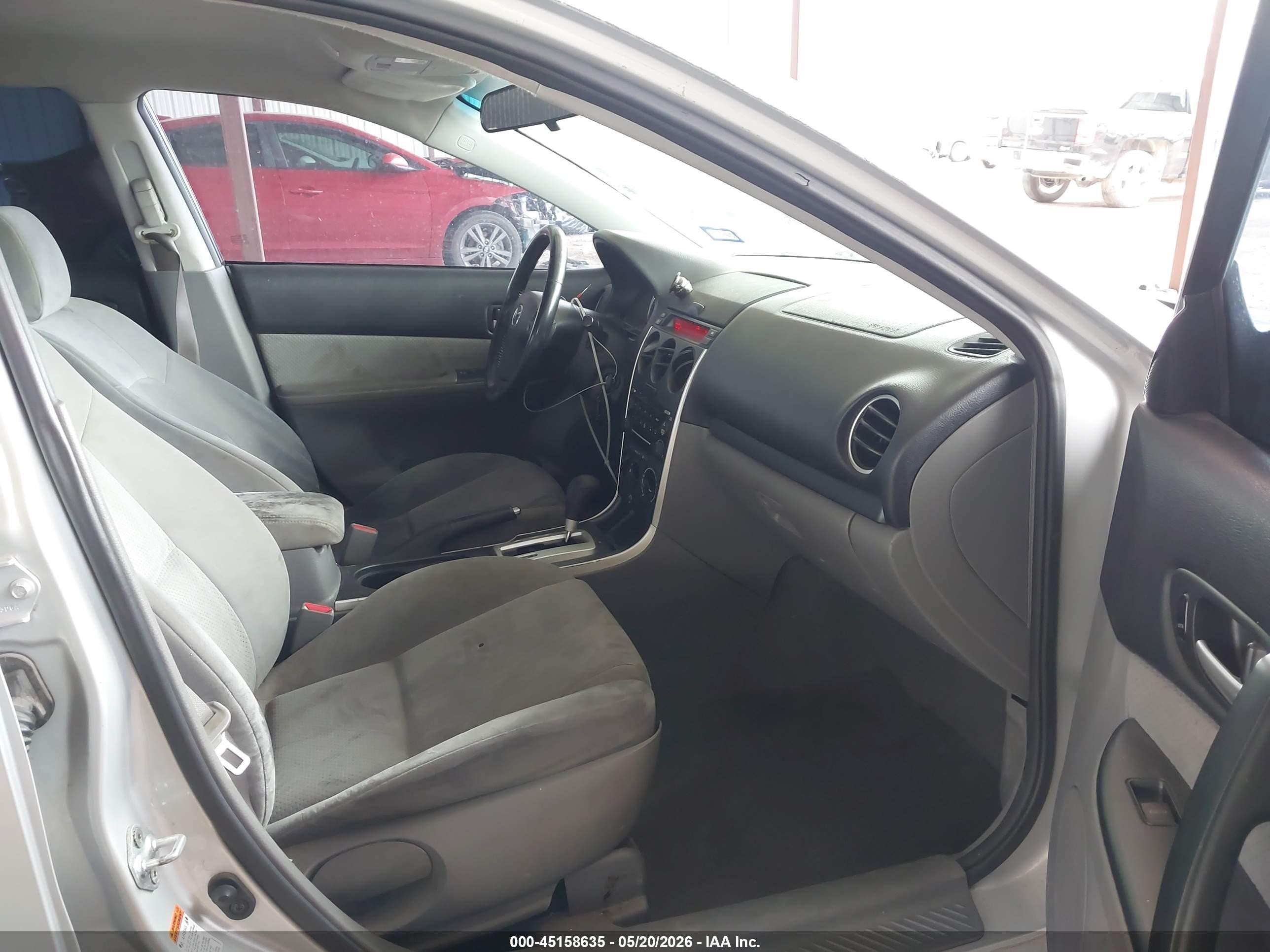 2006 Mazda Mazda6 S Серебряный vin: 1YVHP80D465M56072