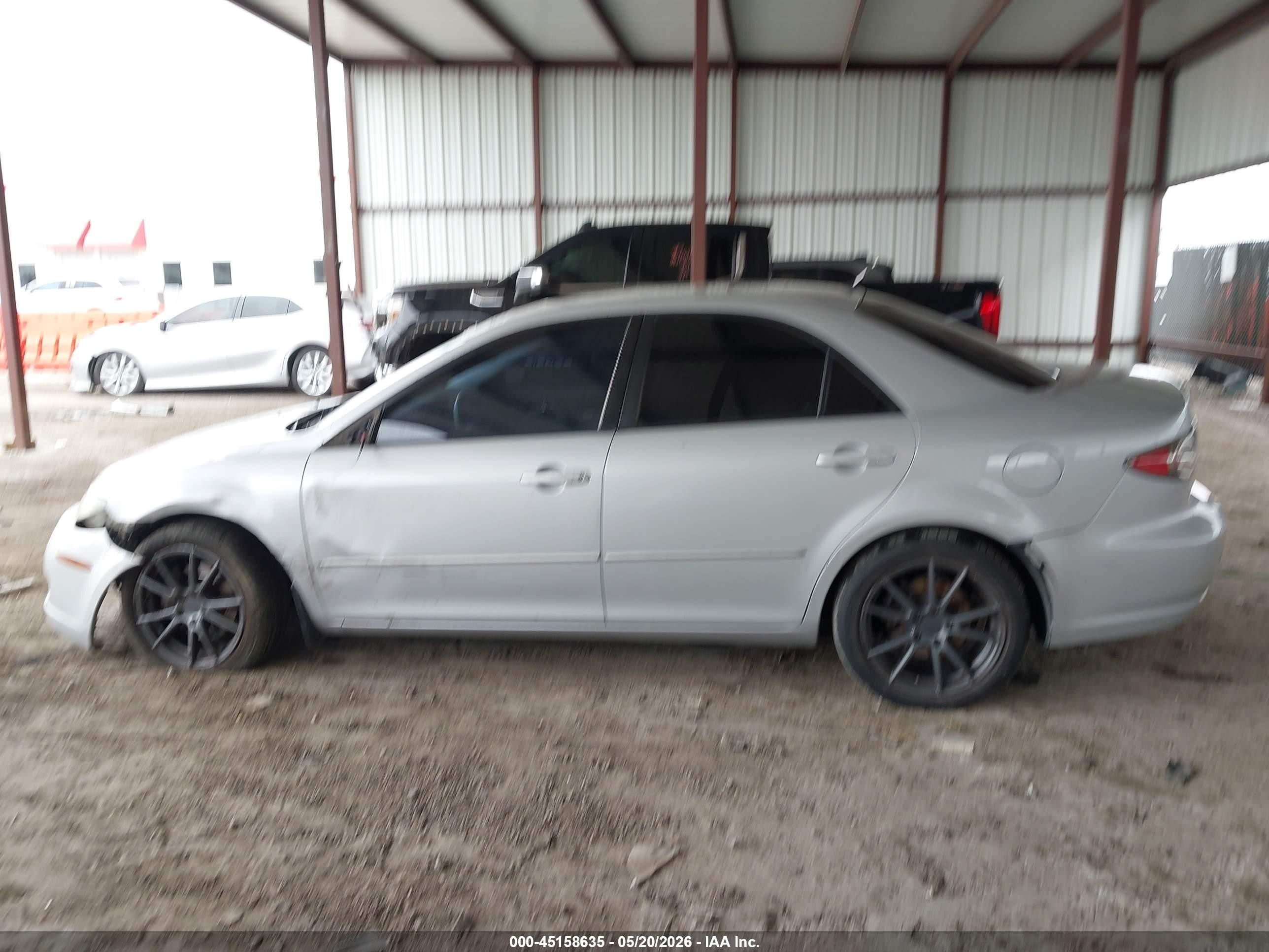 2006 Mazda Mazda6 S Серебряный vin: 1YVHP80D465M56072