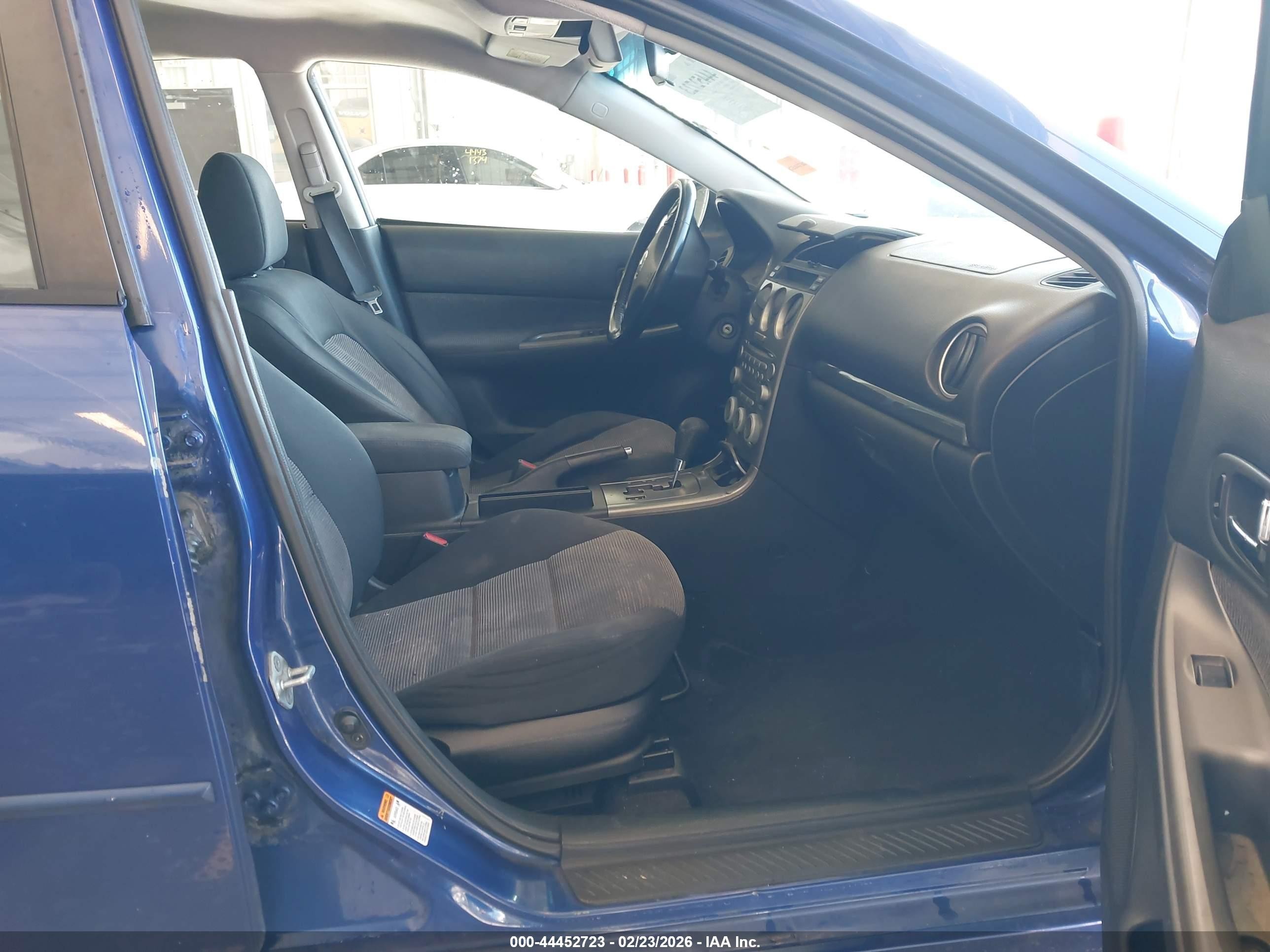 2003 Mazda Mazda6 S Blue vin: 1YVHP80D635M13655
