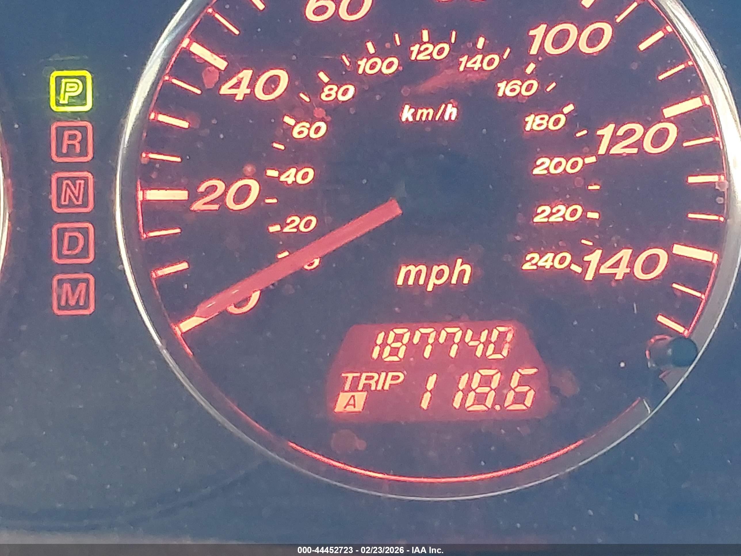 2003 Mazda Mazda6 S Blue vin: 1YVHP80D635M13655