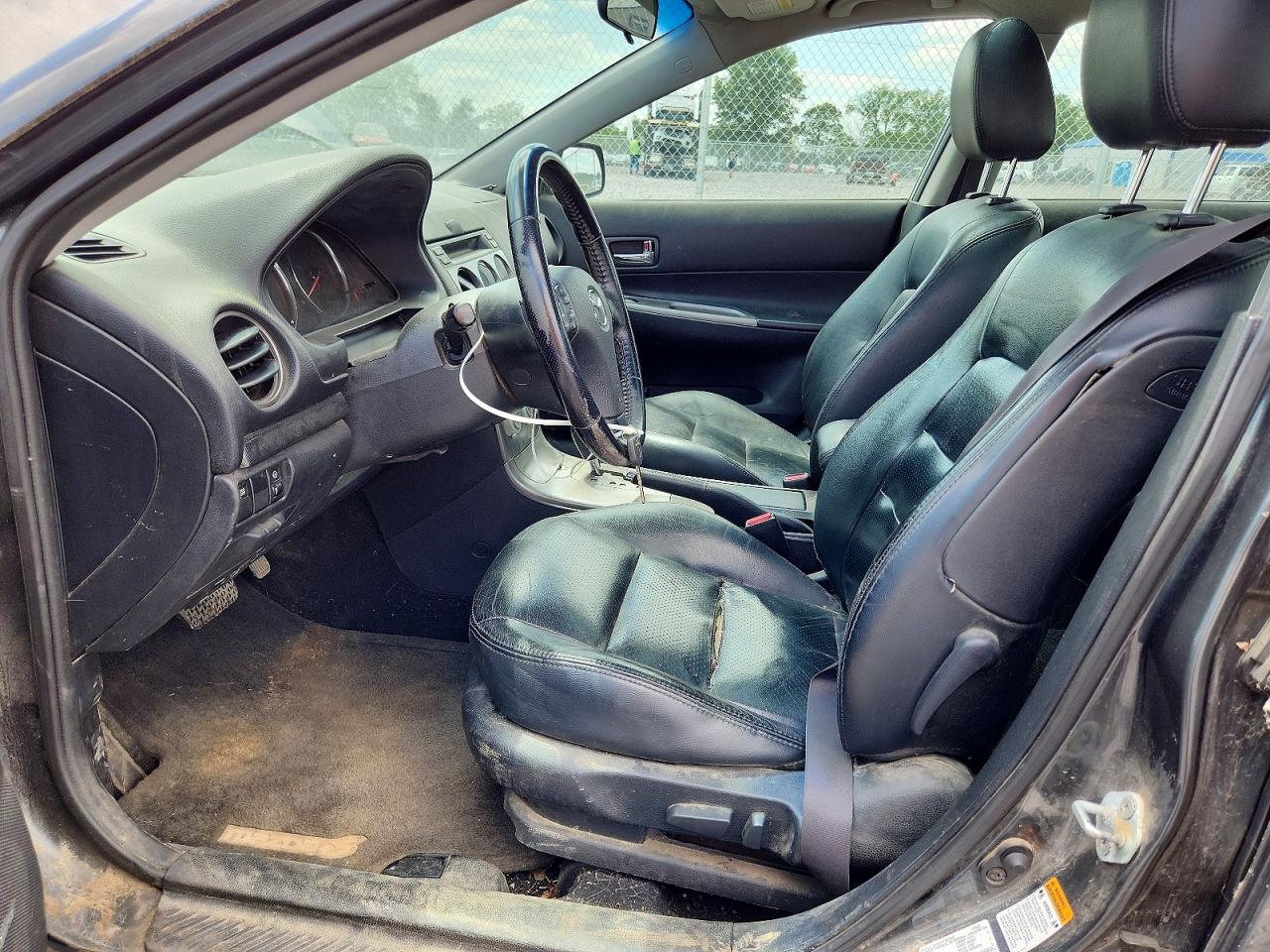 2004 Mazda 6 S Gray vin: 1YVHP80D645N97531