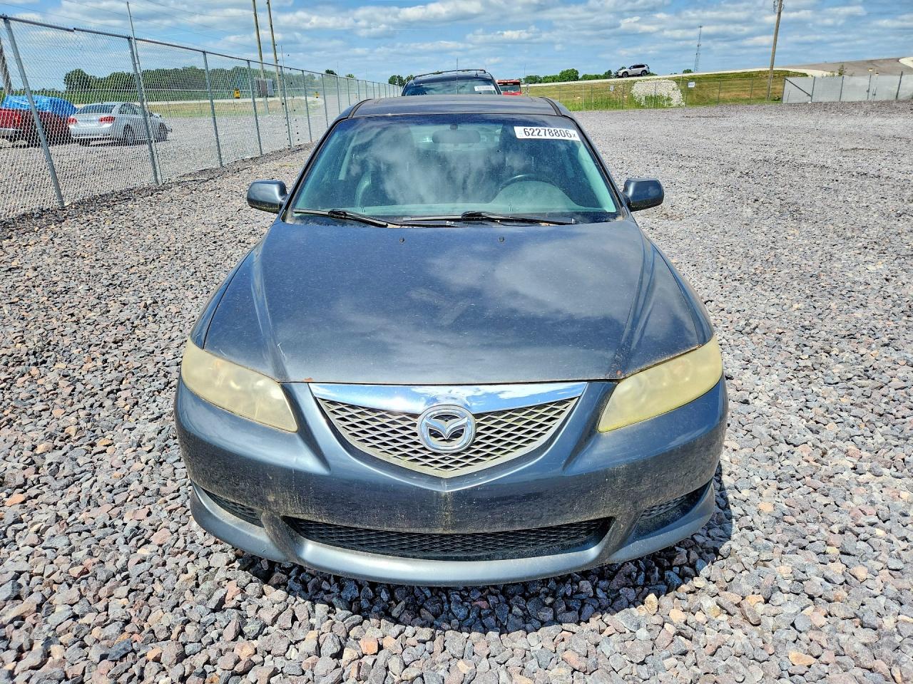2004 Mazda 6 S Gray vin: 1YVHP80D645N97531