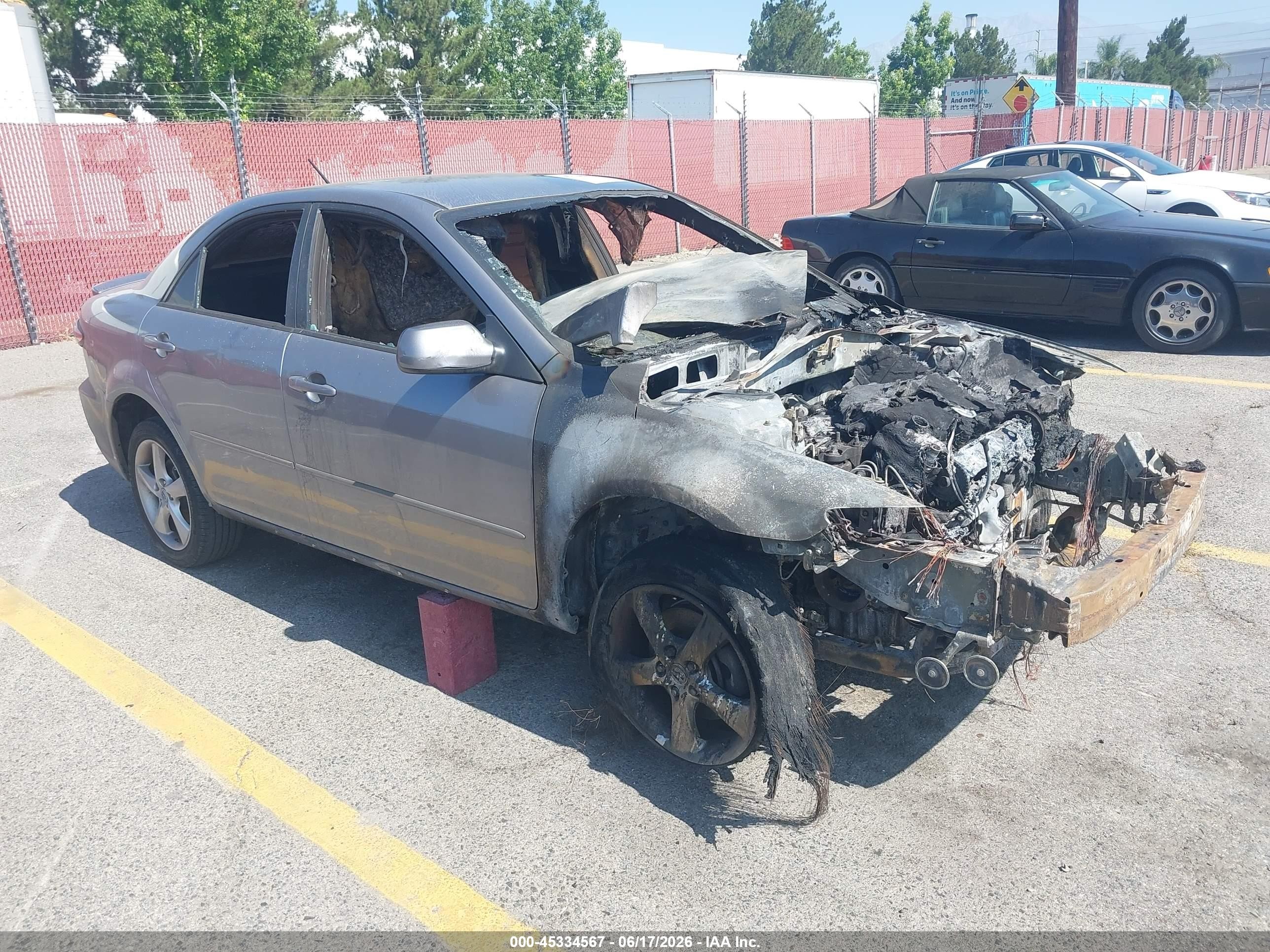 2008 Mazda Mazda6 S Sport Ve Серебряный vin: 1YVHP80D685M21665