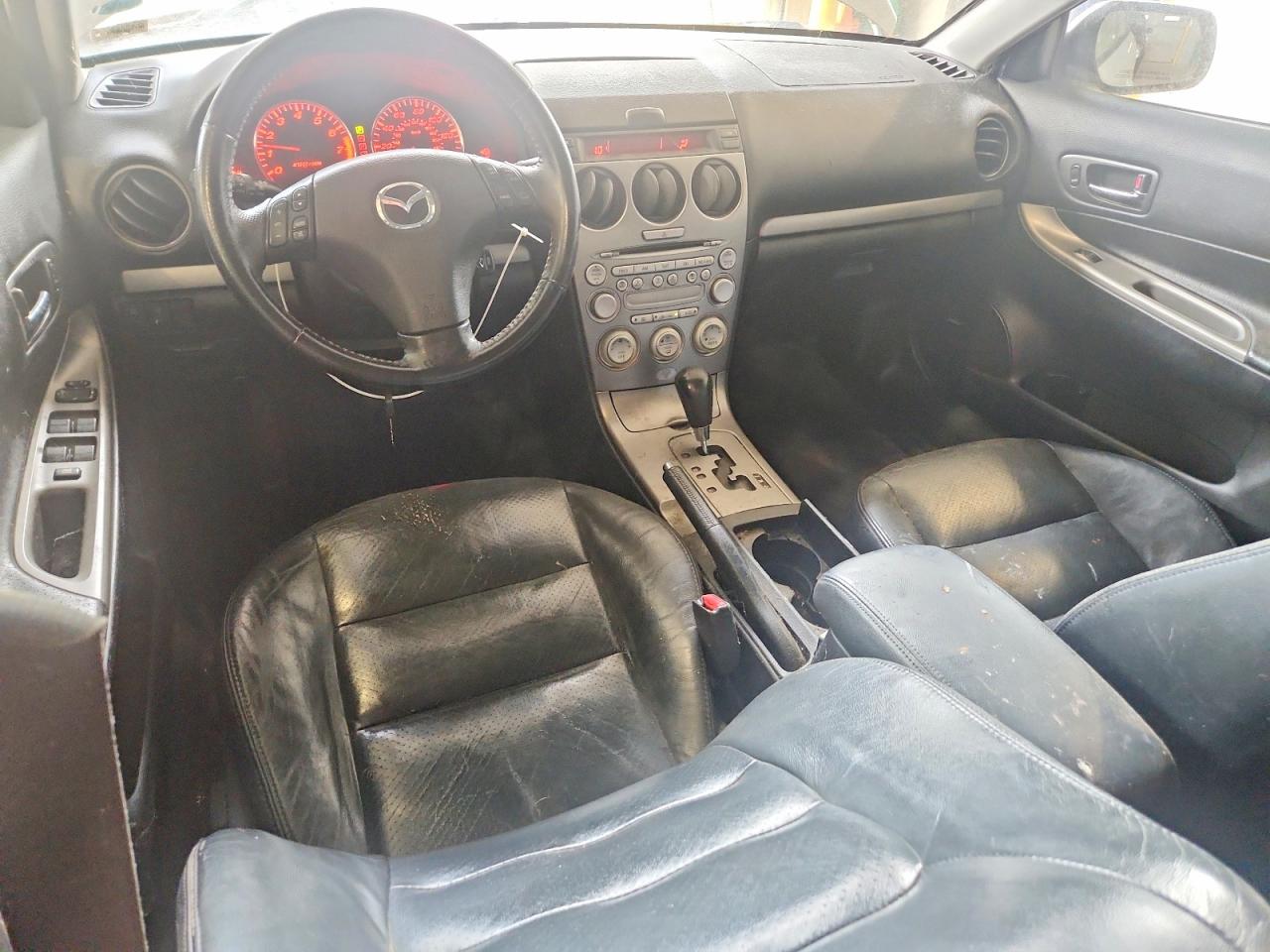 2005 Mazda Mazda6 S 4d Sedan Silver vin: 1YVHP80D755M11934