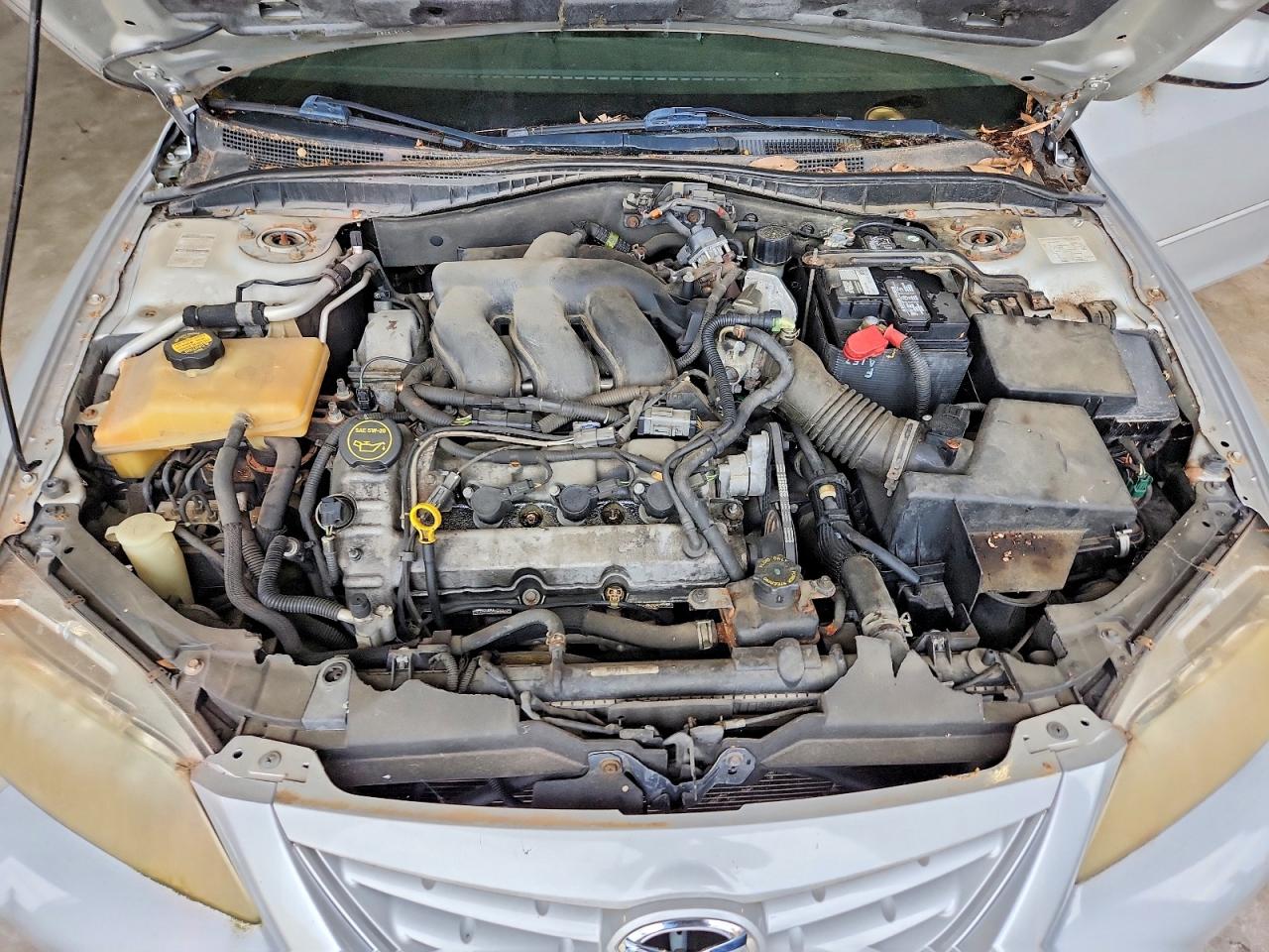 2005 Mazda Mazda6 S 4d Sedan Silver vin: 1YVHP80D755M11934