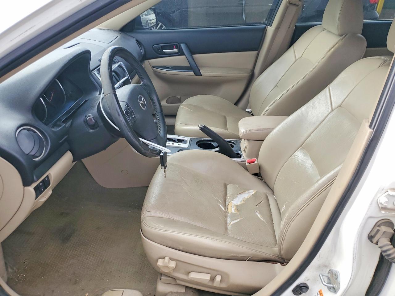 2006 Mazda 6 S White vin: 1YVHP80D765M07240