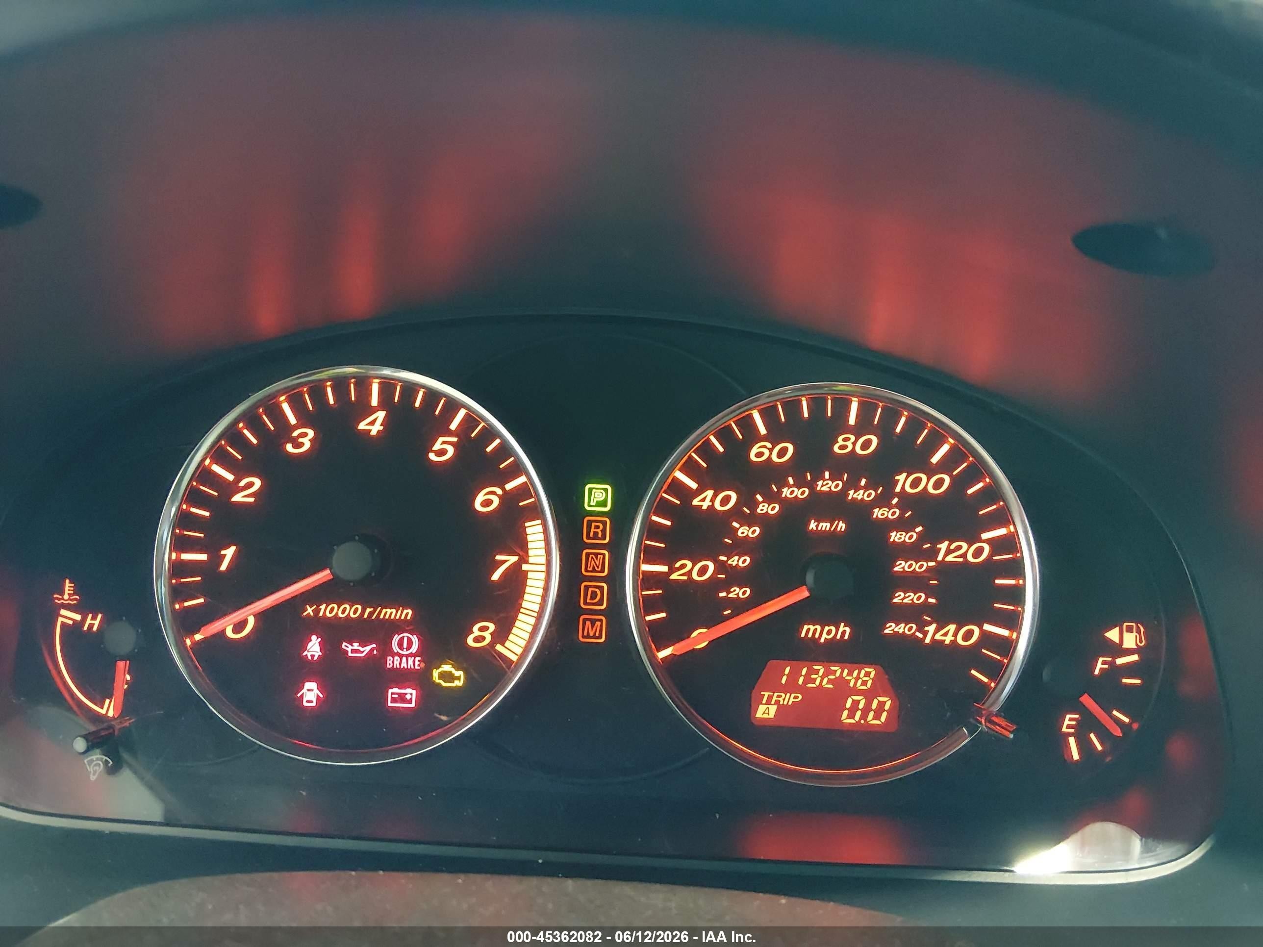 2003 Mazda Mazda6 S Gray vin: 1YVHP80D835M21708