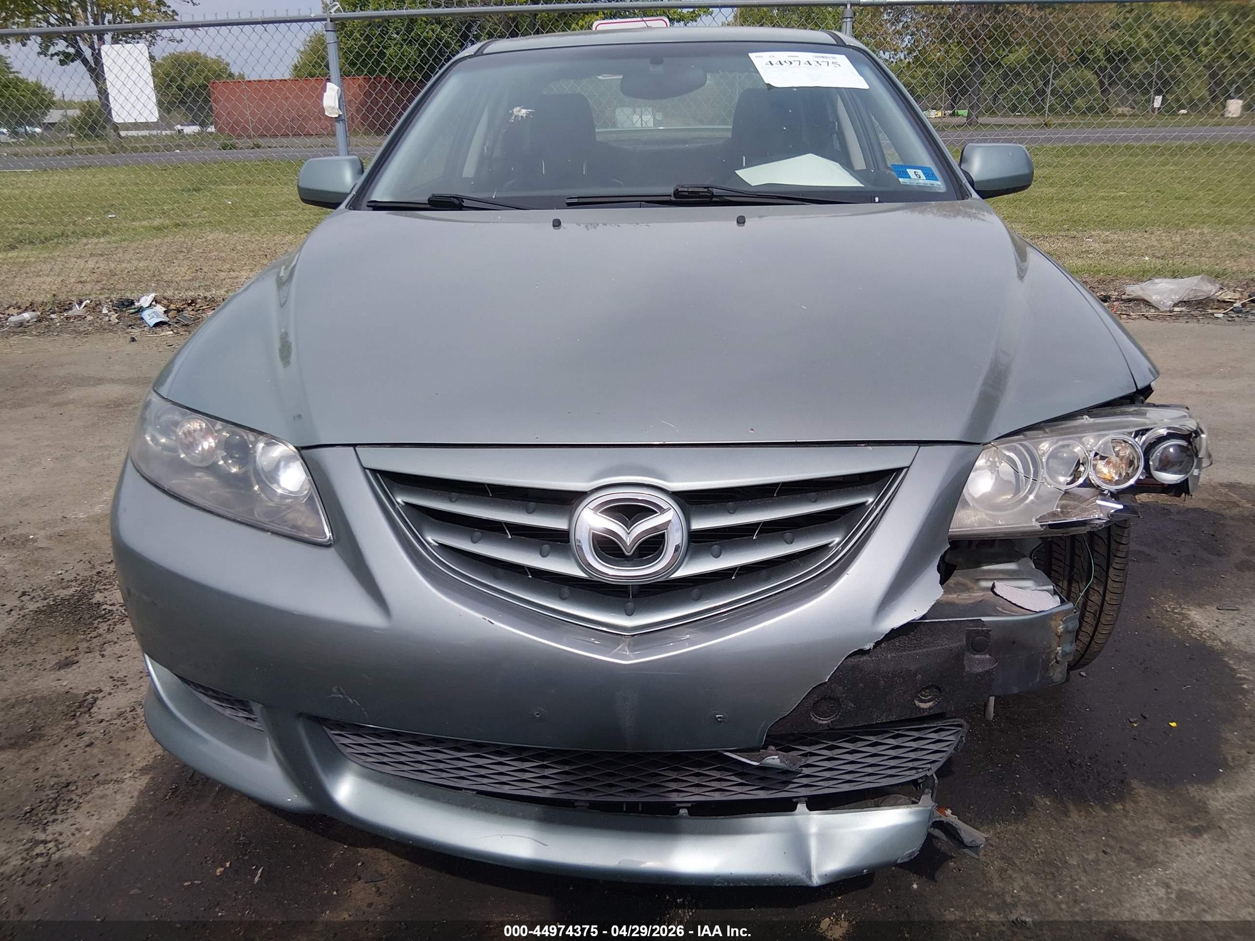 2005 Mazda Mazda6 S Sport Teal vin: 1YVHP80D855M07911