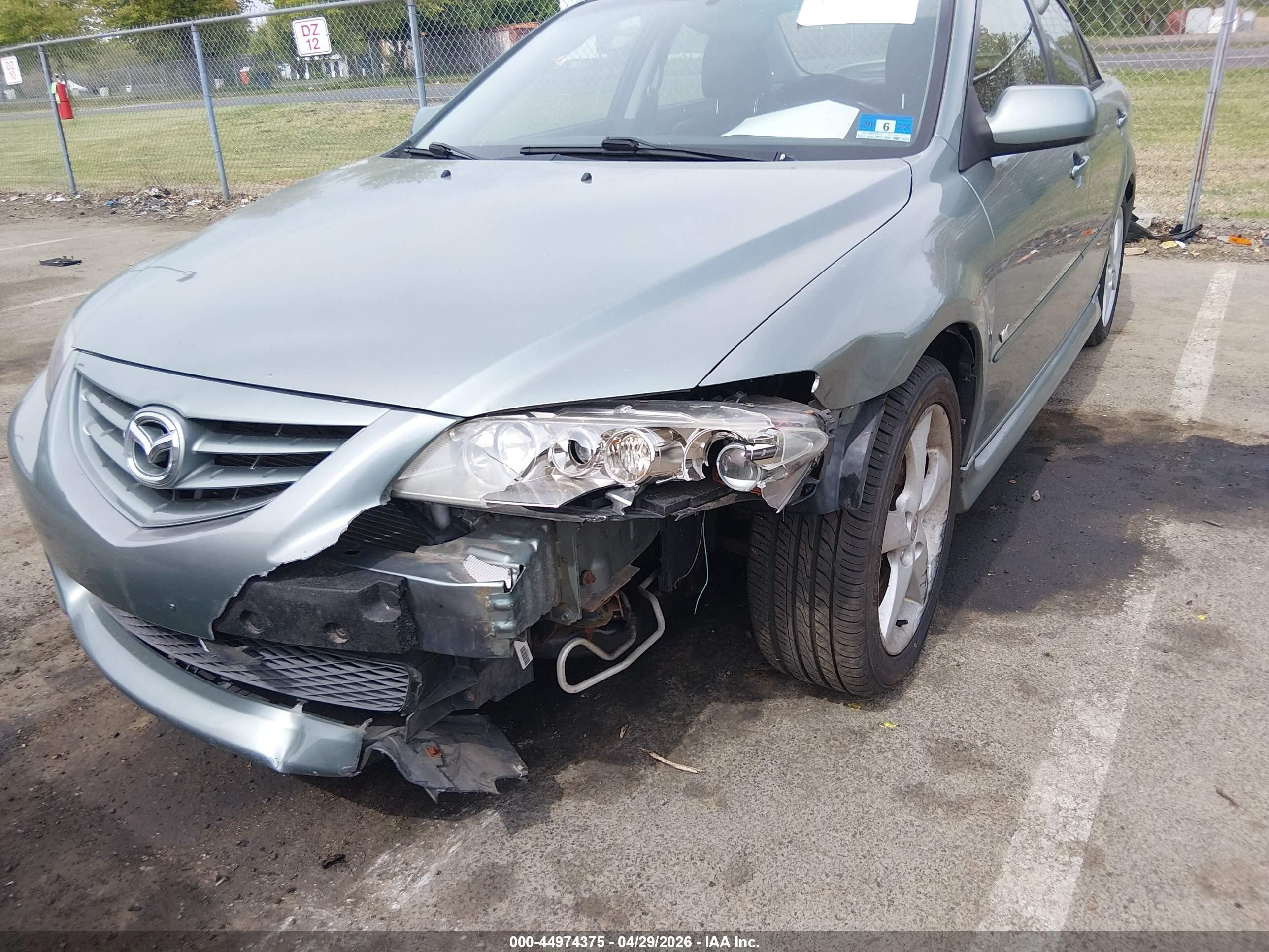 2005 Mazda Mazda6 S Sport Teal vin: 1YVHP80D855M07911