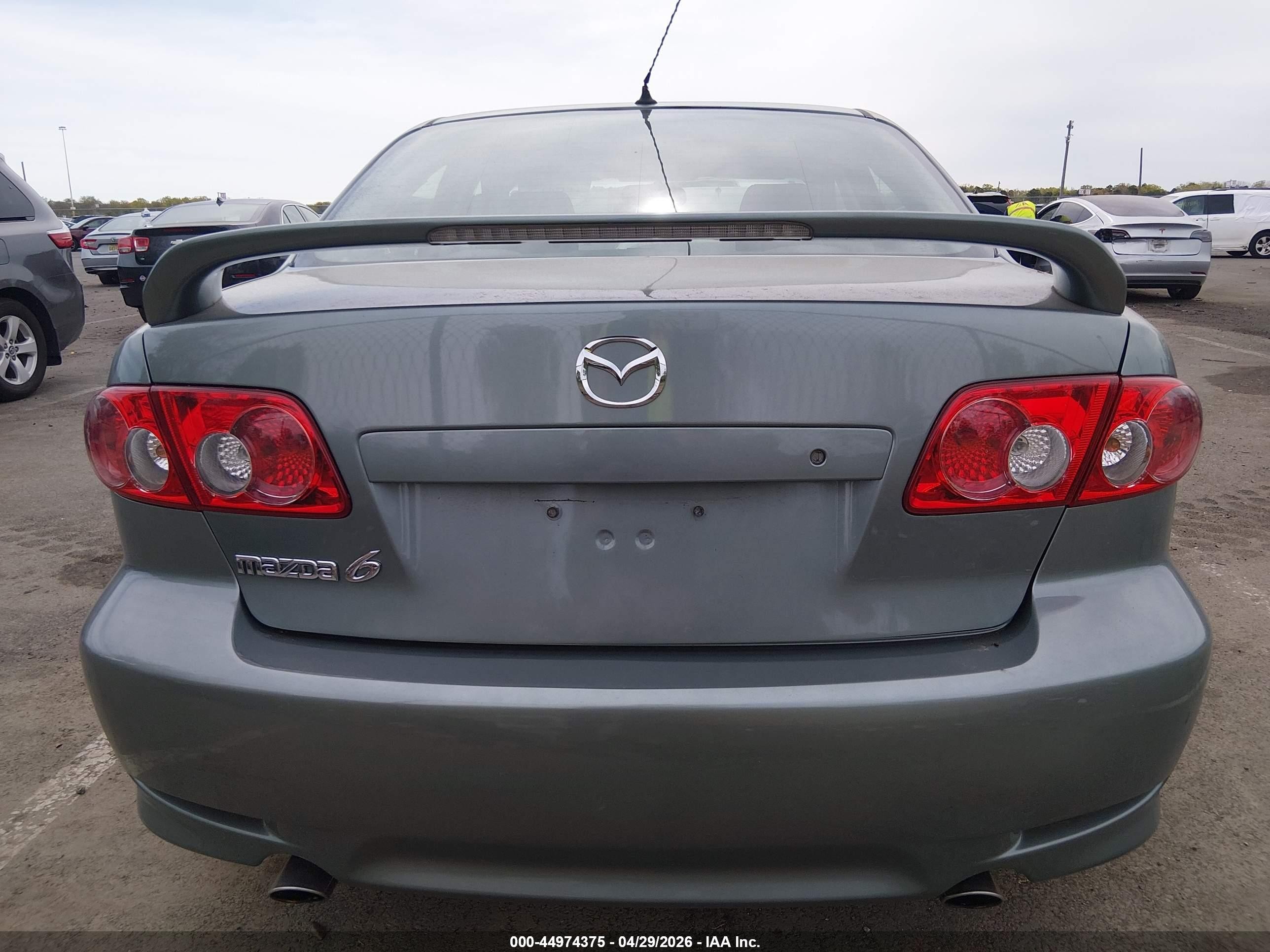 2005 Mazda Mazda6 S Sport Teal vin: 1YVHP80D855M07911