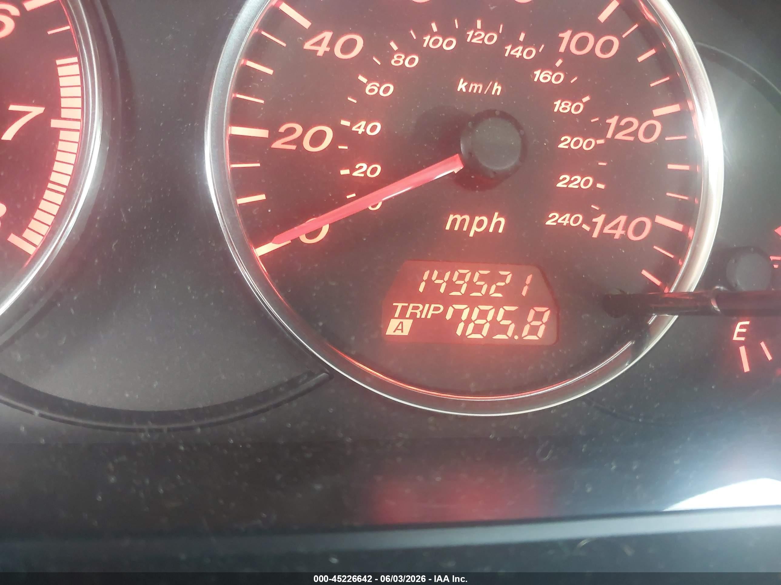 2005 Mazda Mazda6 S Sport Серебряный vin: 1YVHP80D855M50628