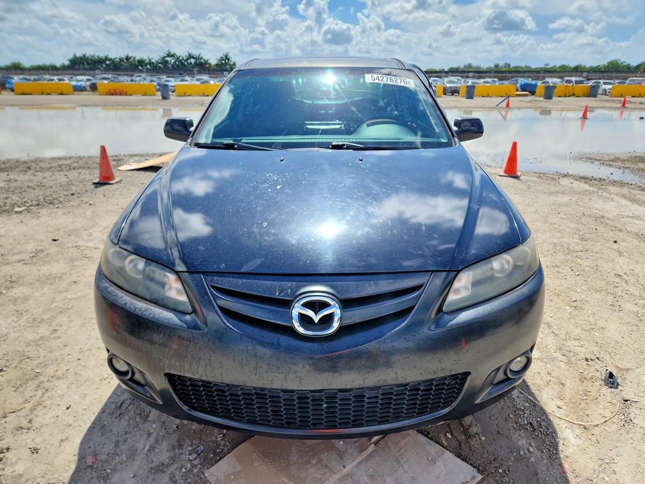 2006 Mazda 6 S Black vin: 1YVHP80D865M19378