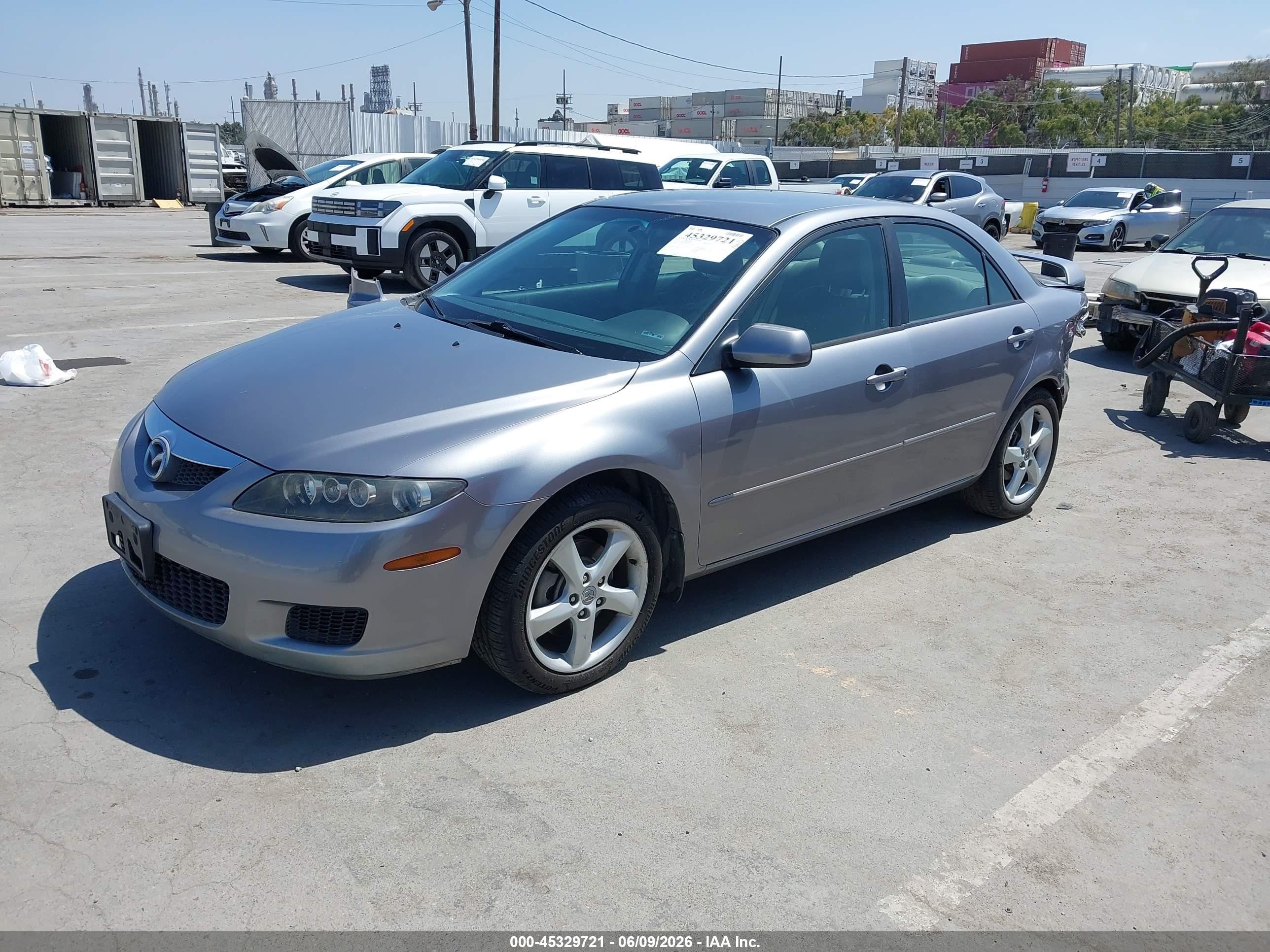2006 Mazda Mazda6 S Purple vin: 1YVHP80D865M64935
