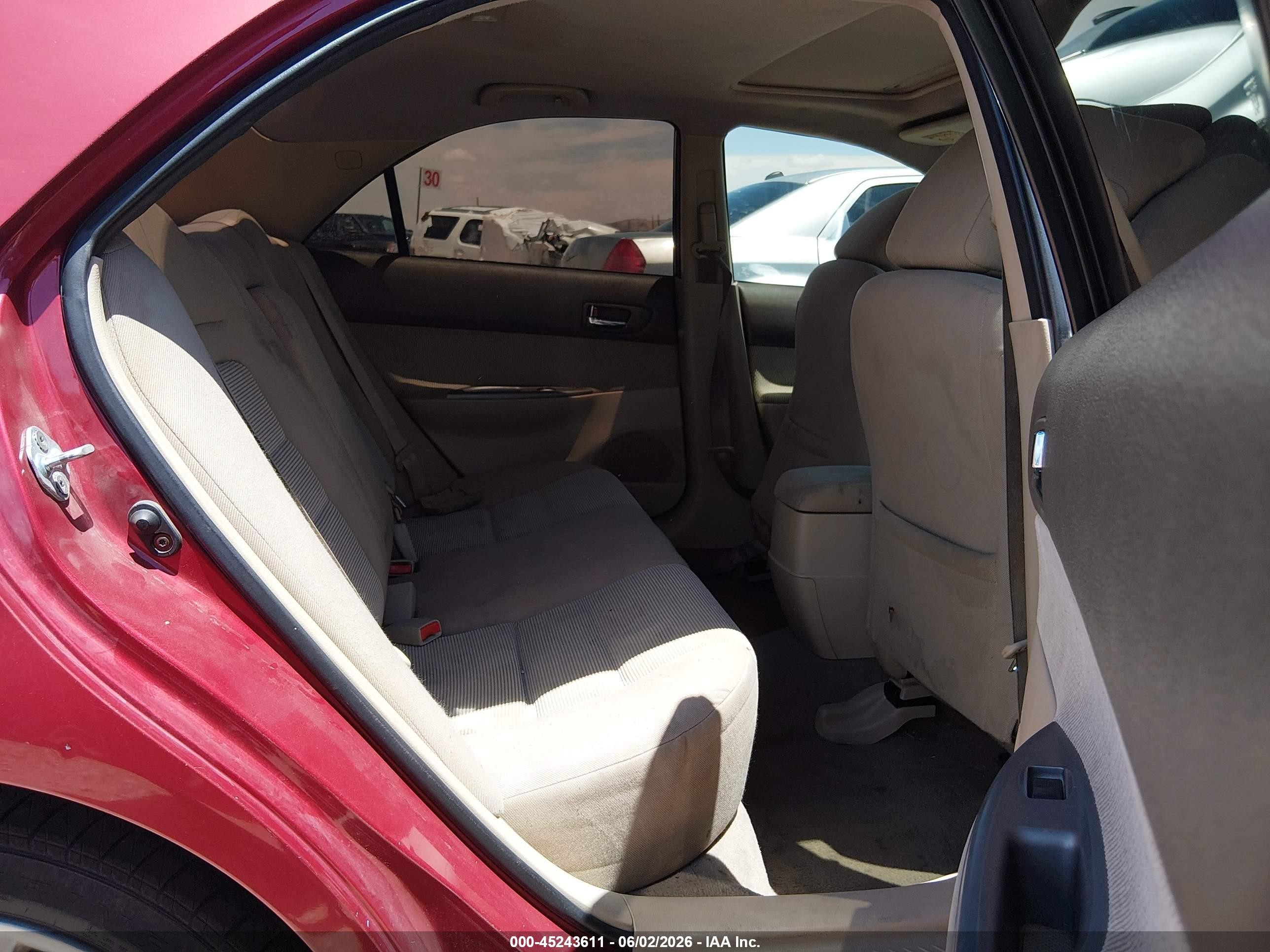 2004 Mazda Mazda6 S Red vin: 1YVHP80D945N66273