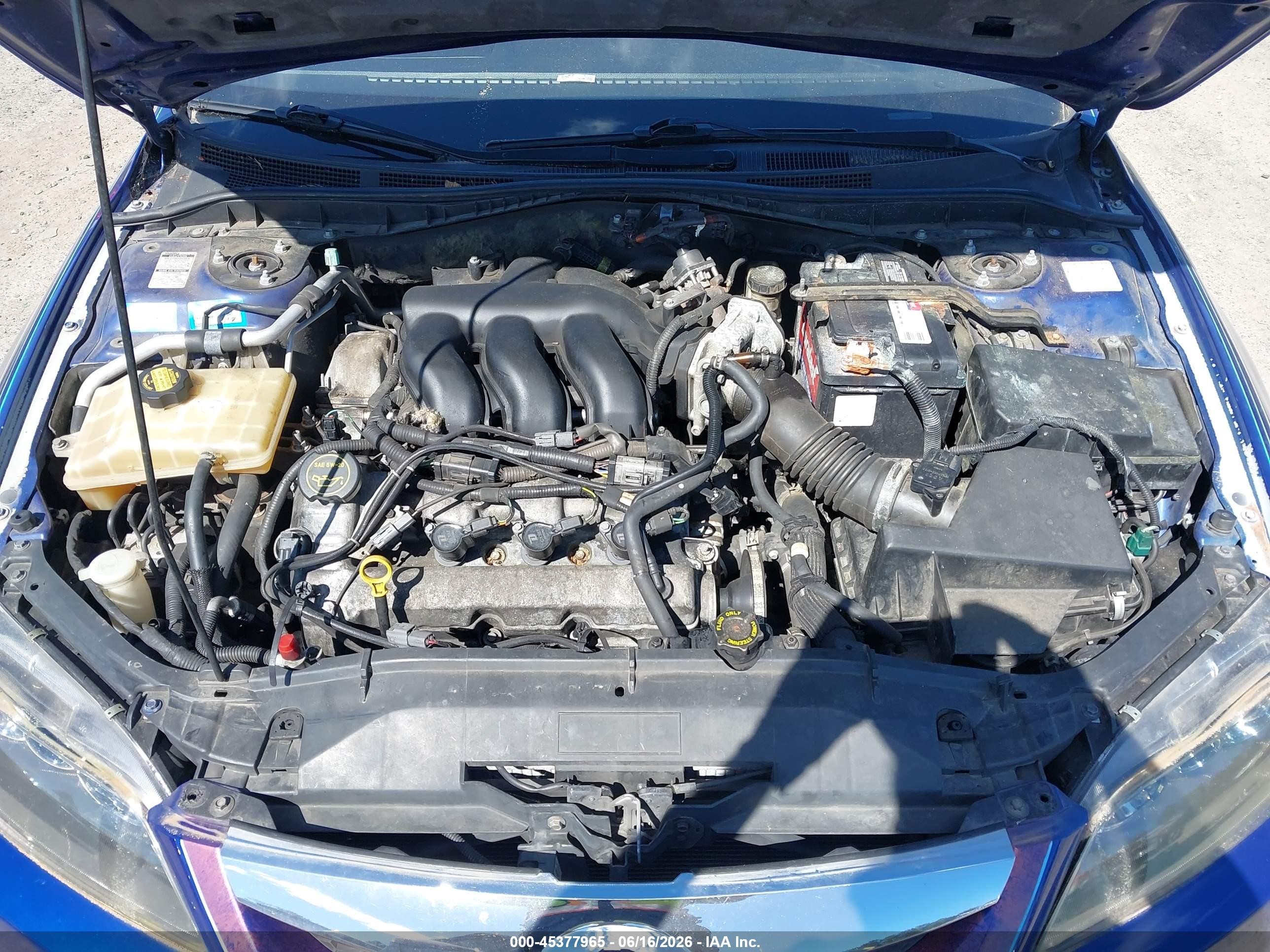 2006 Mazda Mazda6 S Blue vin: 1YVHP80D965M22662