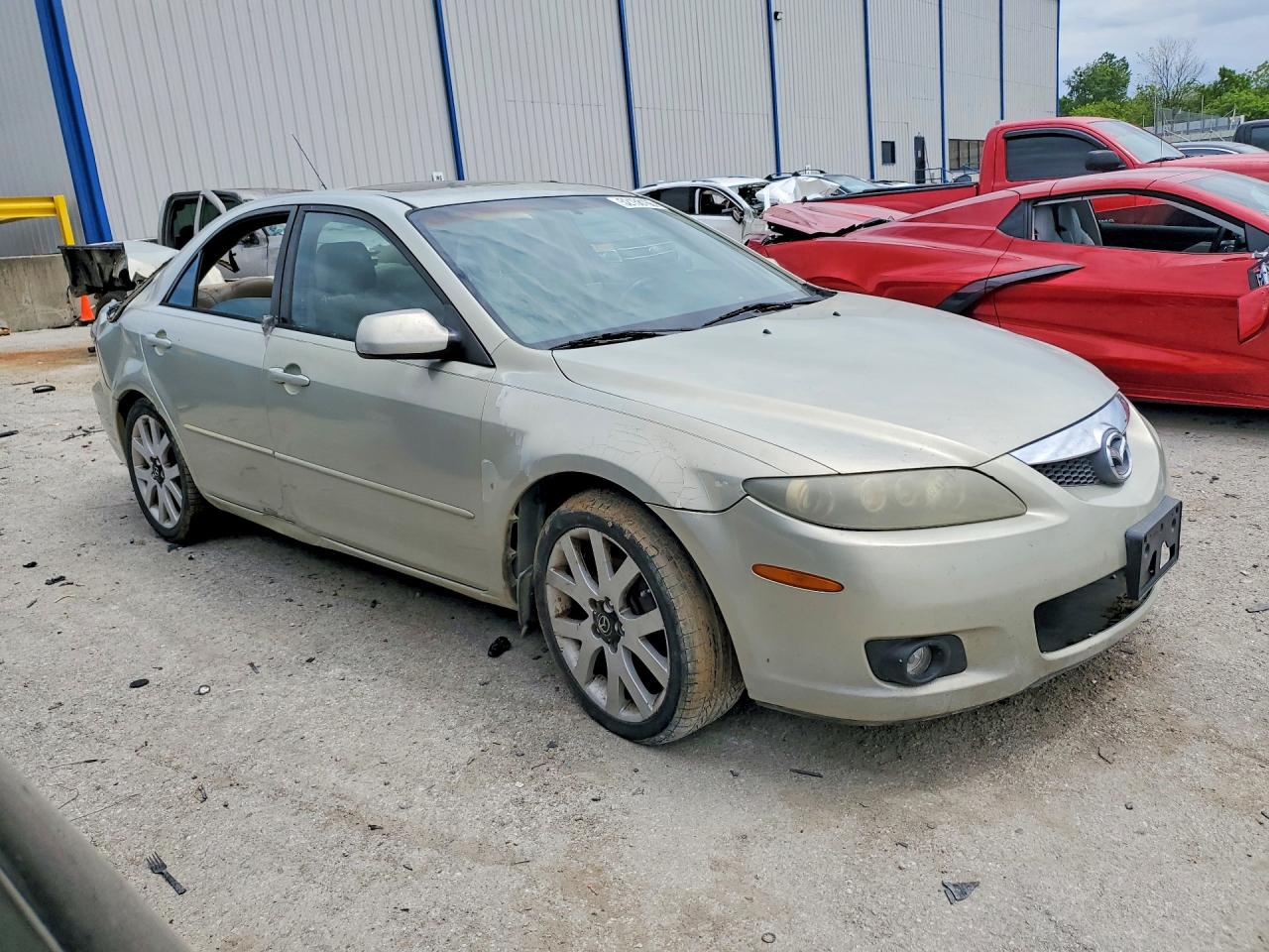 2006 Mazda 6 S Silver vin: 1YVHP80D965M27568