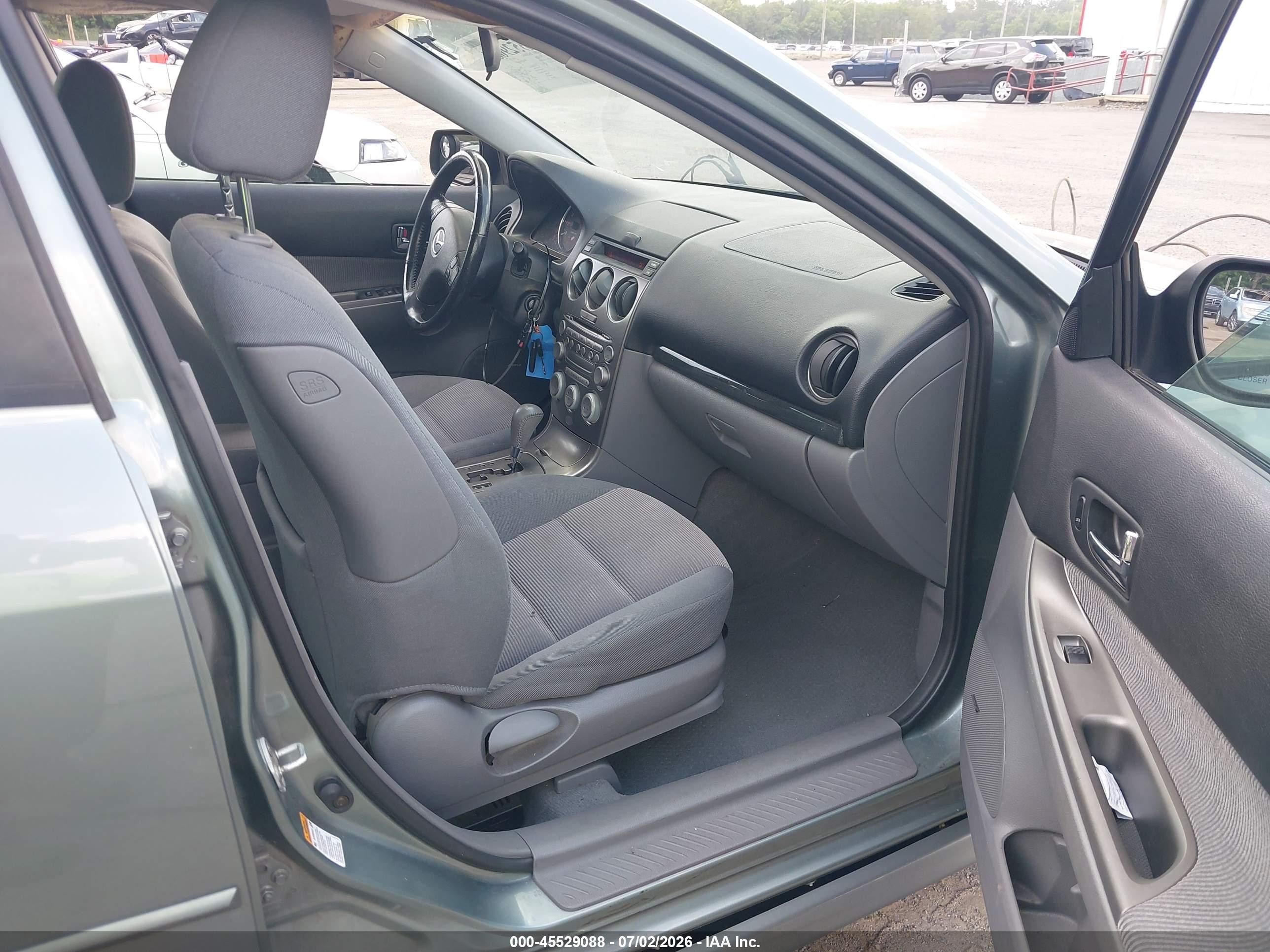 2004 Mazda Mazda6 S Teal vin: 1YVHP80DX45N24999