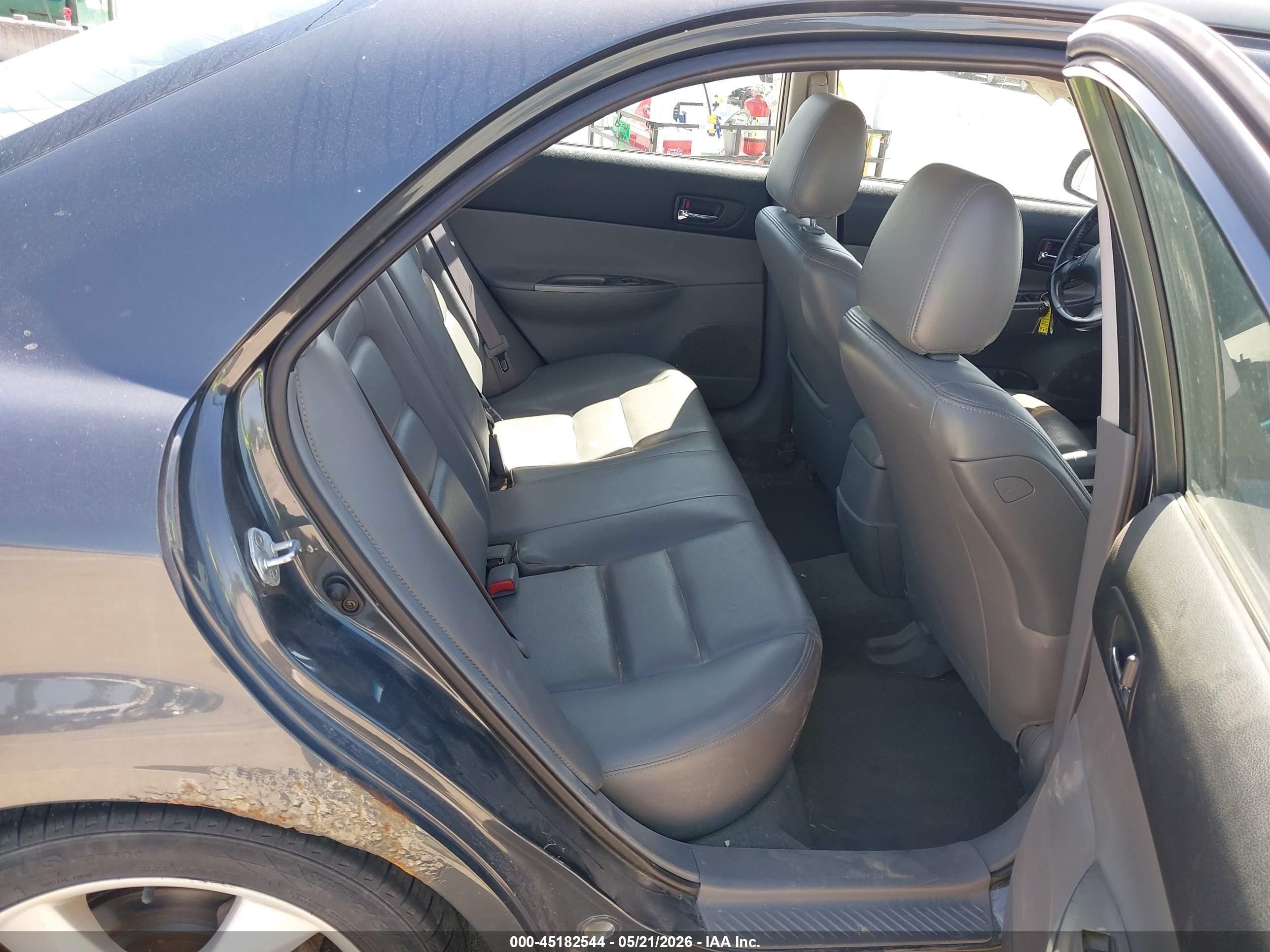 2005 Mazda Mazda6 S Grand Touring Gray vin: 1YVHP80DX55M04122