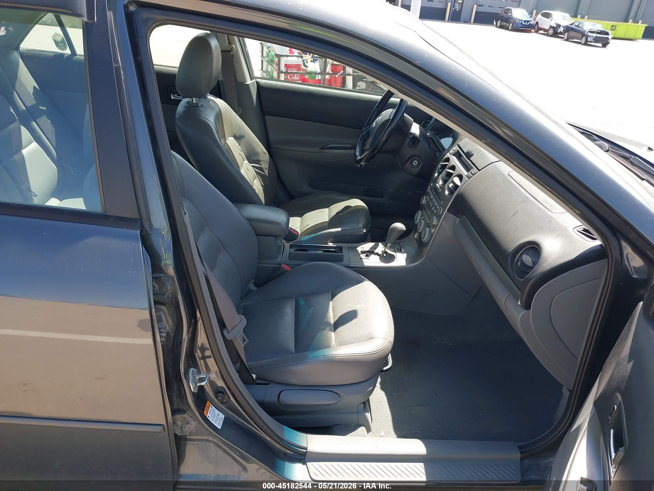 2005 Mazda Mazda6 S Grand Touring Gray vin: 1YVHP80DX55M04122